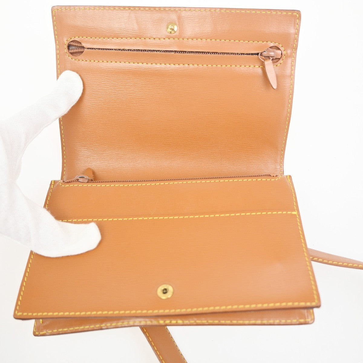 LOUIS VUITTON Santur Tilsit Bum Bag Epi Leather 85/34 Brown GHW M52603 33ZA333