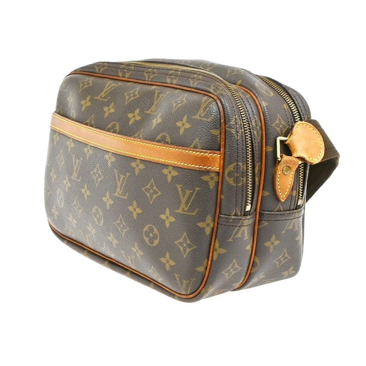 LOUIS VUITTON Reporter PM Crossbody Shoulder Bag Monogram Leather M45254 36YJ162