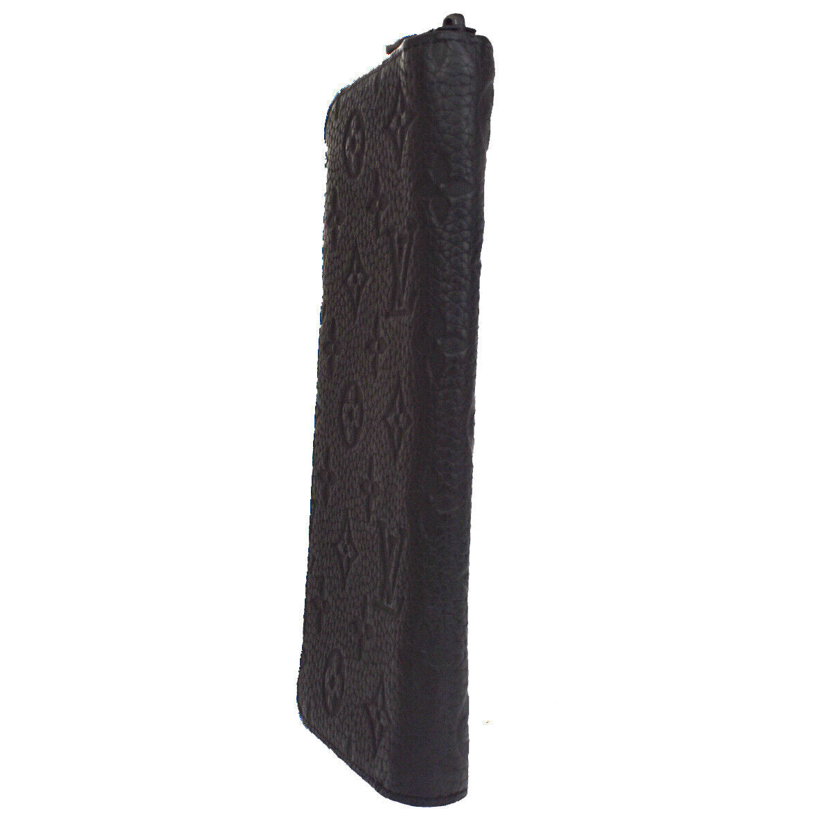 LOUIS VUITTON Zippy Wallet Vertical Wallet Monogram Taurillon BK M69047 12RC999