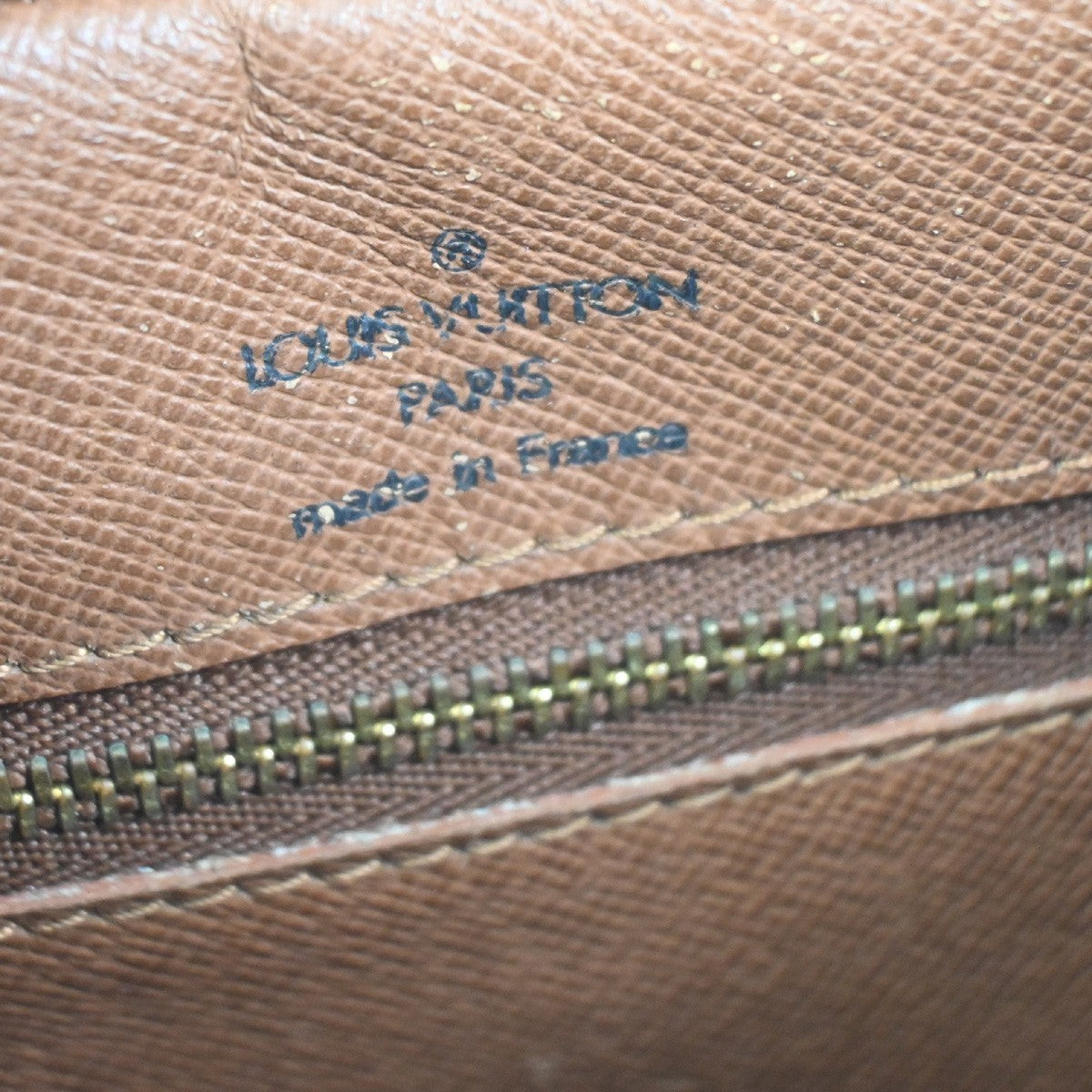 LOUIS VUITTON Boulogne 30 Shoulder Bag Monogram Leather Brown M51265 32KC796