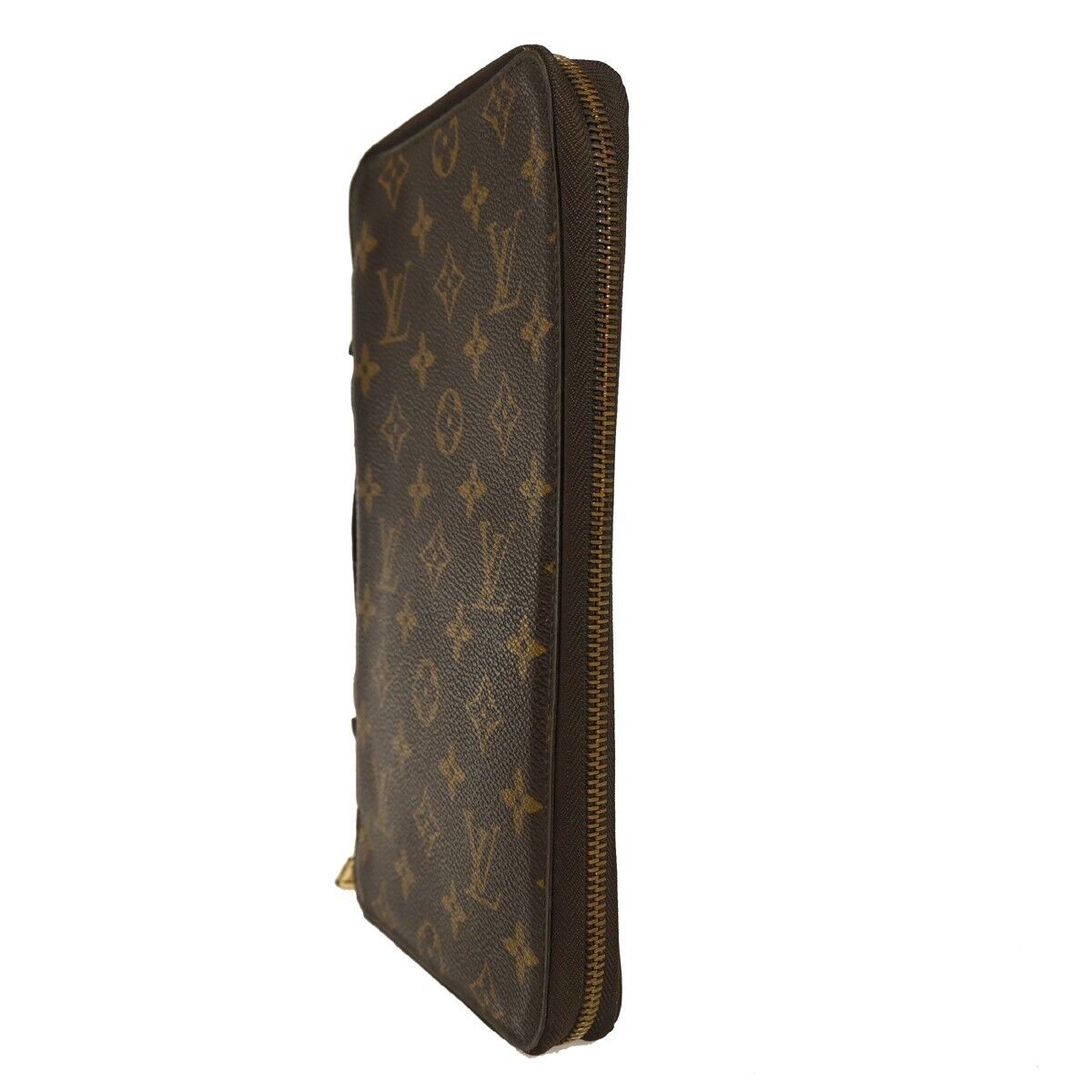 LOUIS VUITTON Poche Escapade Bifold Wallet Monogram Leather BN M60113 70GA364