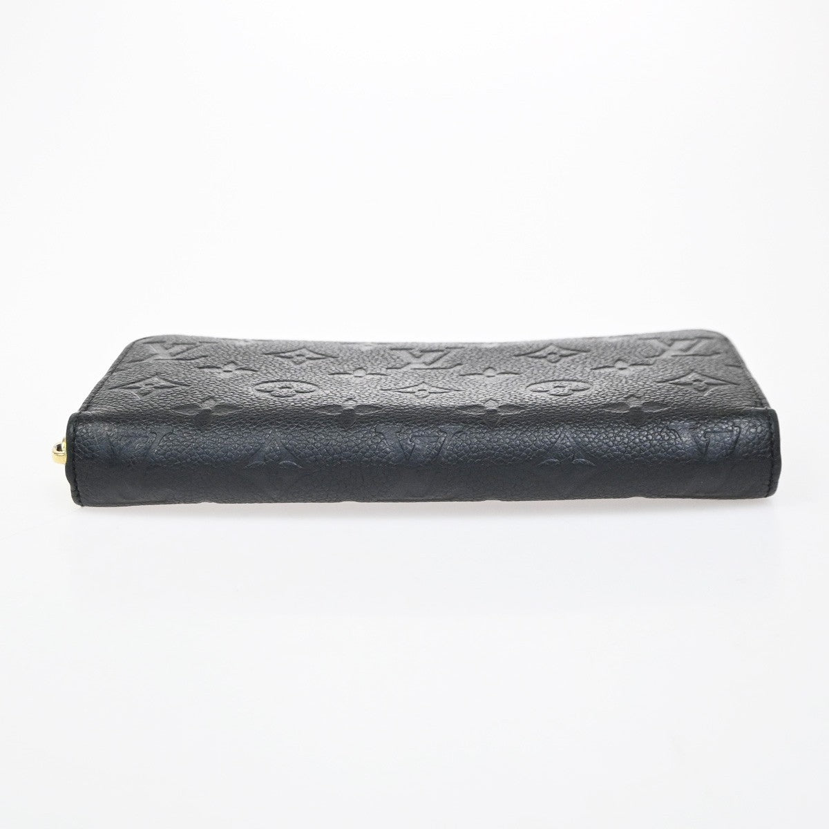 LOUIS VUITTON Zippy Wallet Long Wallet Monogram Empreinte Black M60571 85EG379