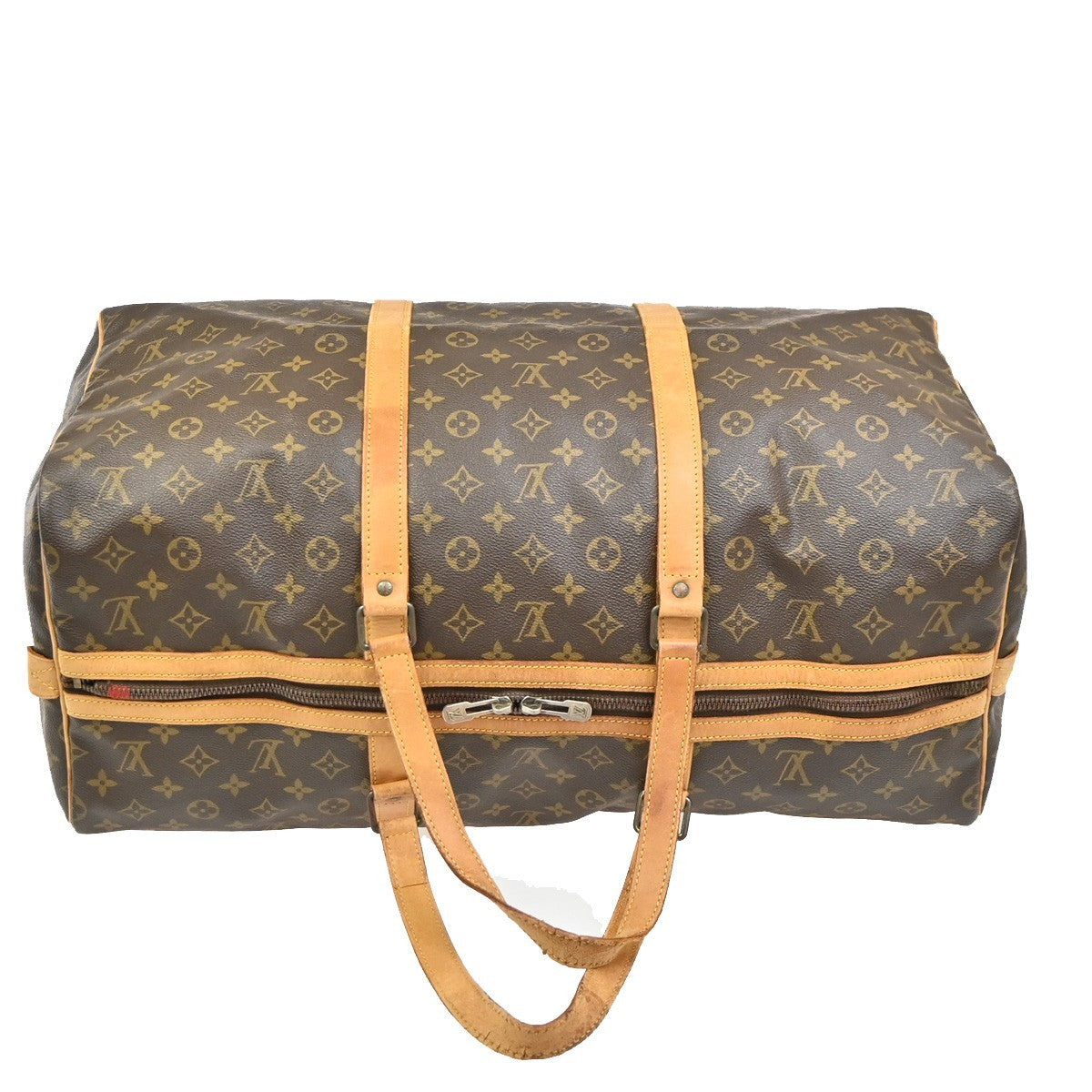 LOUIS VUITTON Sac Souple 55 Hand Boston Bag Monogram Leather BN  M41622 64MA054