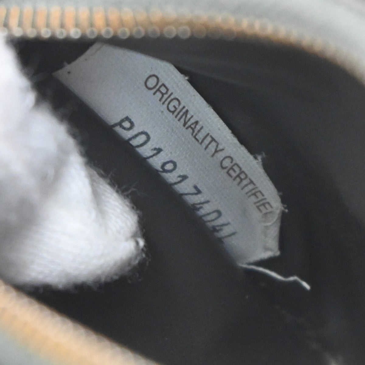 BOTTEGA VENETA Logo Cassette Zip Around Long Wallet Leather Gray Italy 30KP021