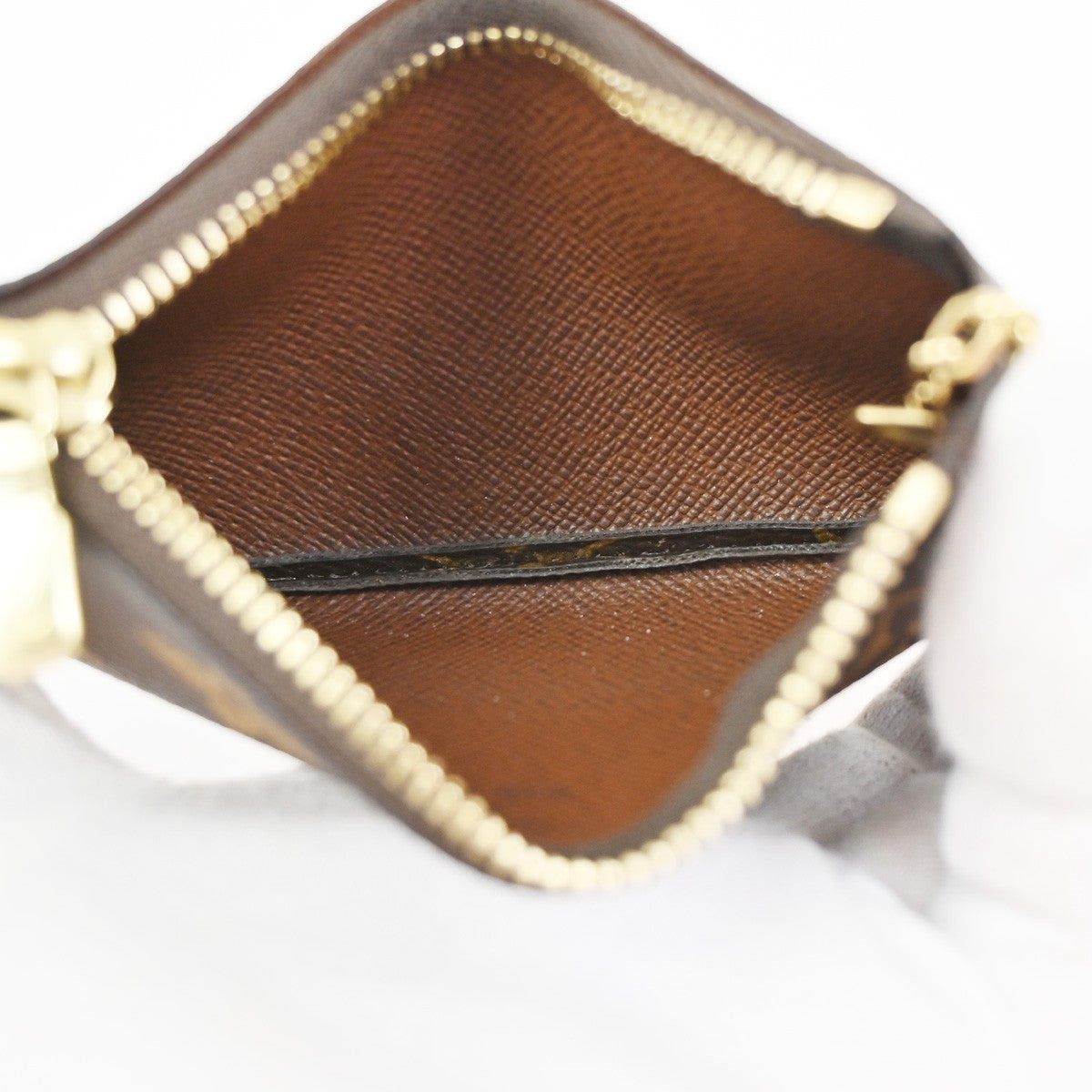 LOUIS VUITTON Pochette Cles Coin Card Key Case Wallet  Monogram M62650 69YJ004