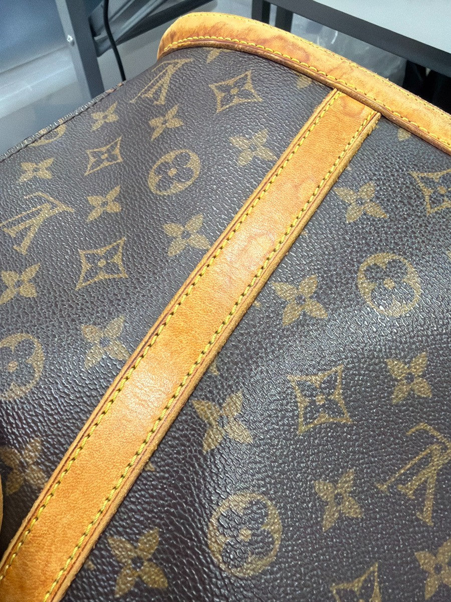 LOUIS VUITTON BABYLONE Shoulder Bag Monogram Leather Brown France M51102 32YJ032
