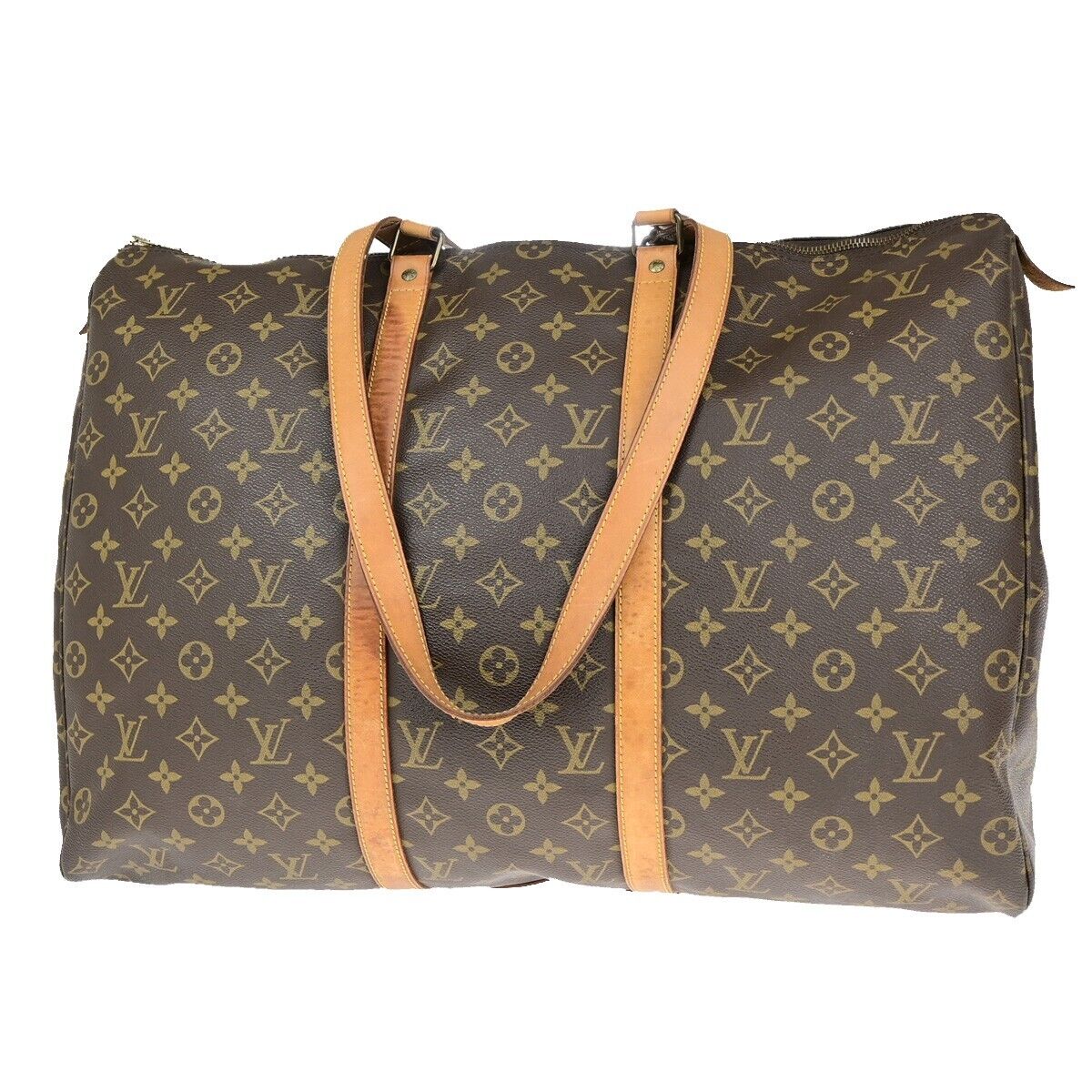 LOUIS VUITTON Flanerie 50 Shoulder Bag Monogram Leather Brown M51116 34ED323