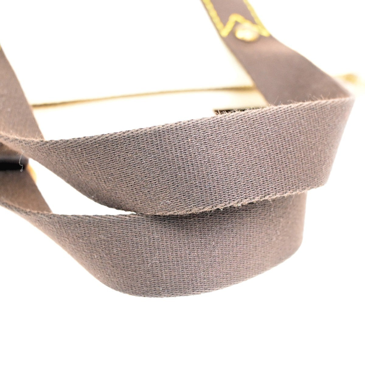 LOUIS VUITTON Cabas PM Hand Bag Antigua Canvas Leather White M40039 39TA578