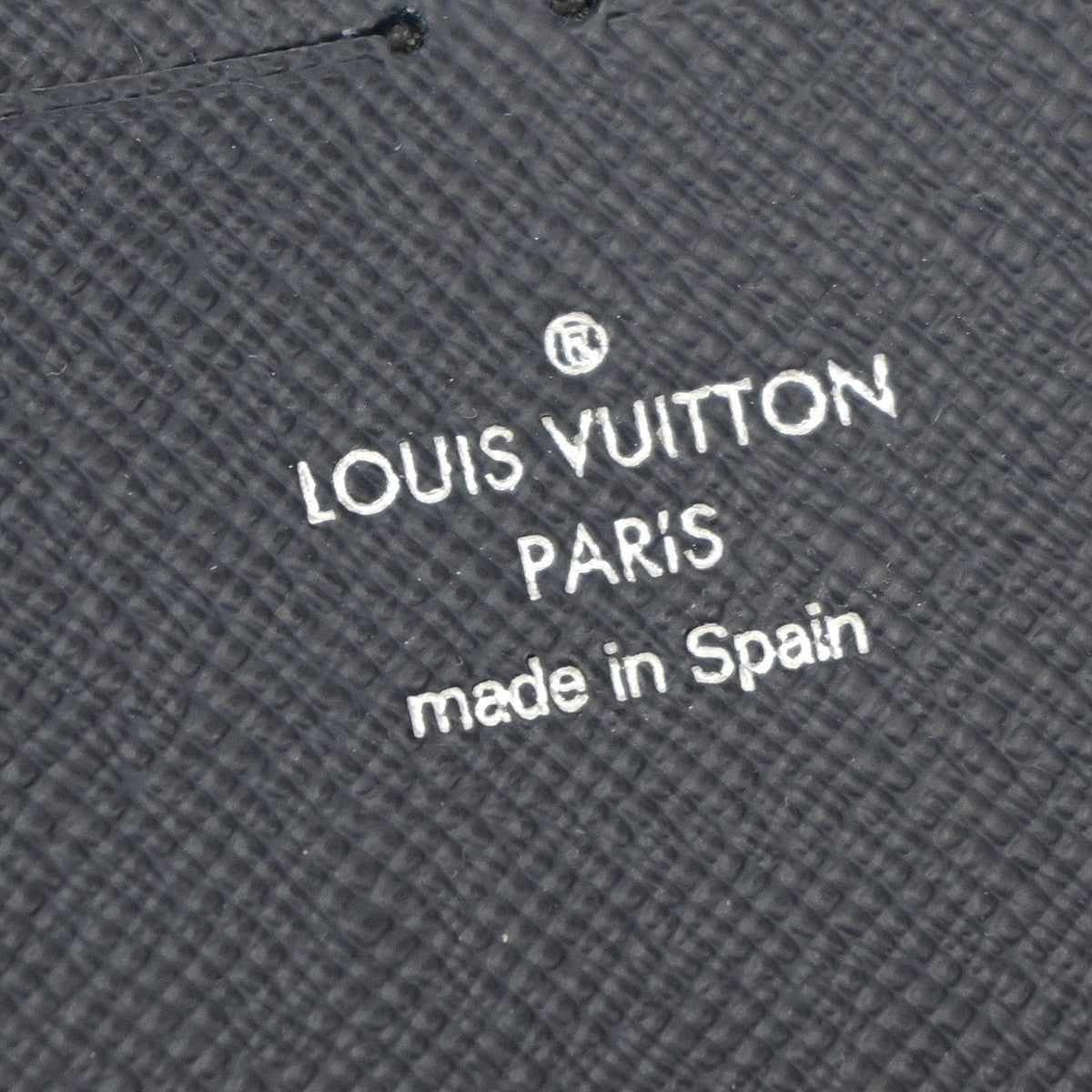 LOUIS VUITTON Zippy Organizer NM Long Wallet Epi Damier Graphite M62930 85RQ074