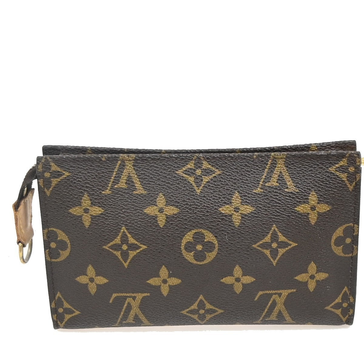 LOUIS VUITTON Poche Toilette 15 Clutch Pouch Bag Monogram Leather M47546 05KC058