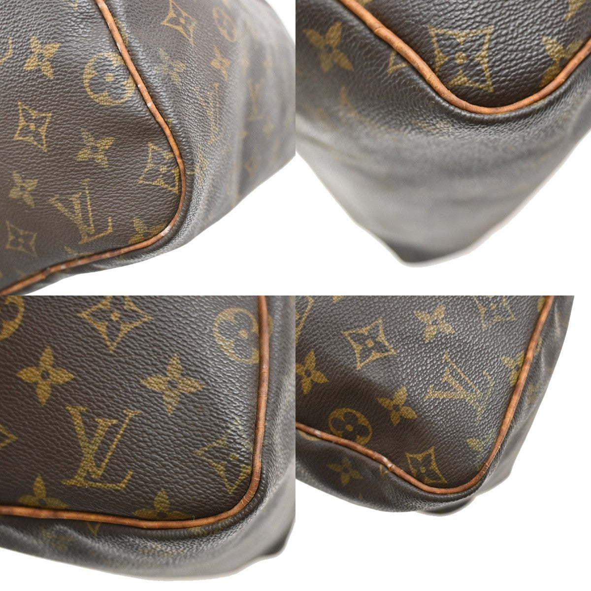 LOUIS VUITTON Speedy 30 Travel Hand Bag Monogram Leather Brown M41526 19PA023