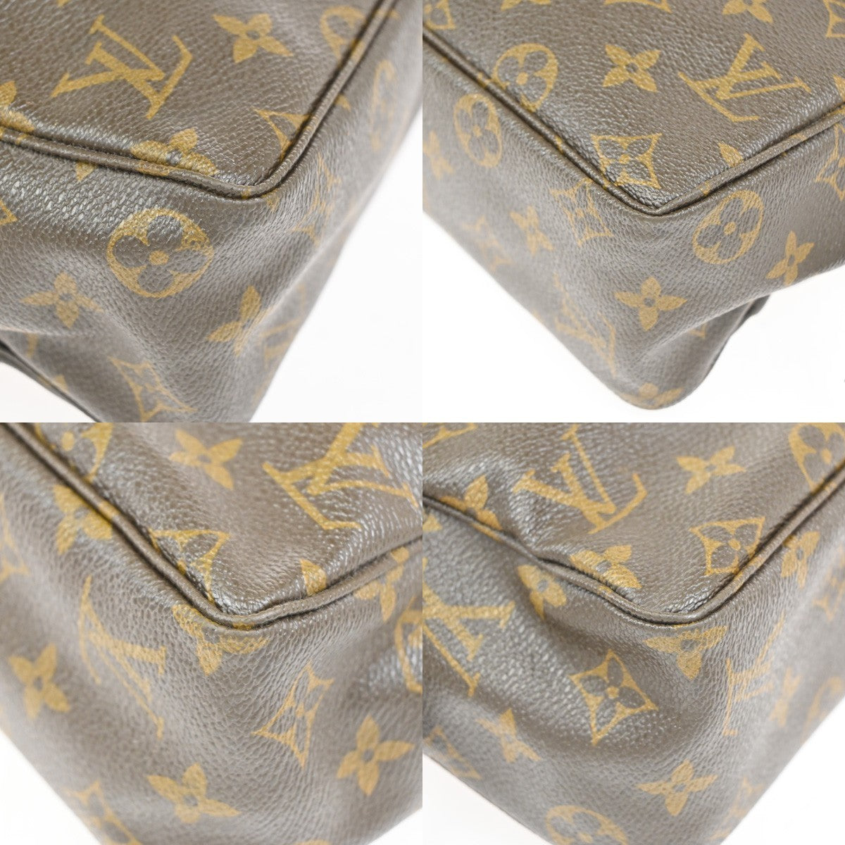 LOUIS VUITTON Trousse Toilette 28 Clutch Hand Bag Monogram Brown M47522 66CA913