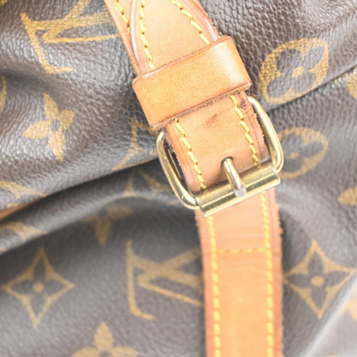 LOUIS VUITTON Saumur 35 Shoulder Bag Monogram Leather BN France M42254 84CA597
