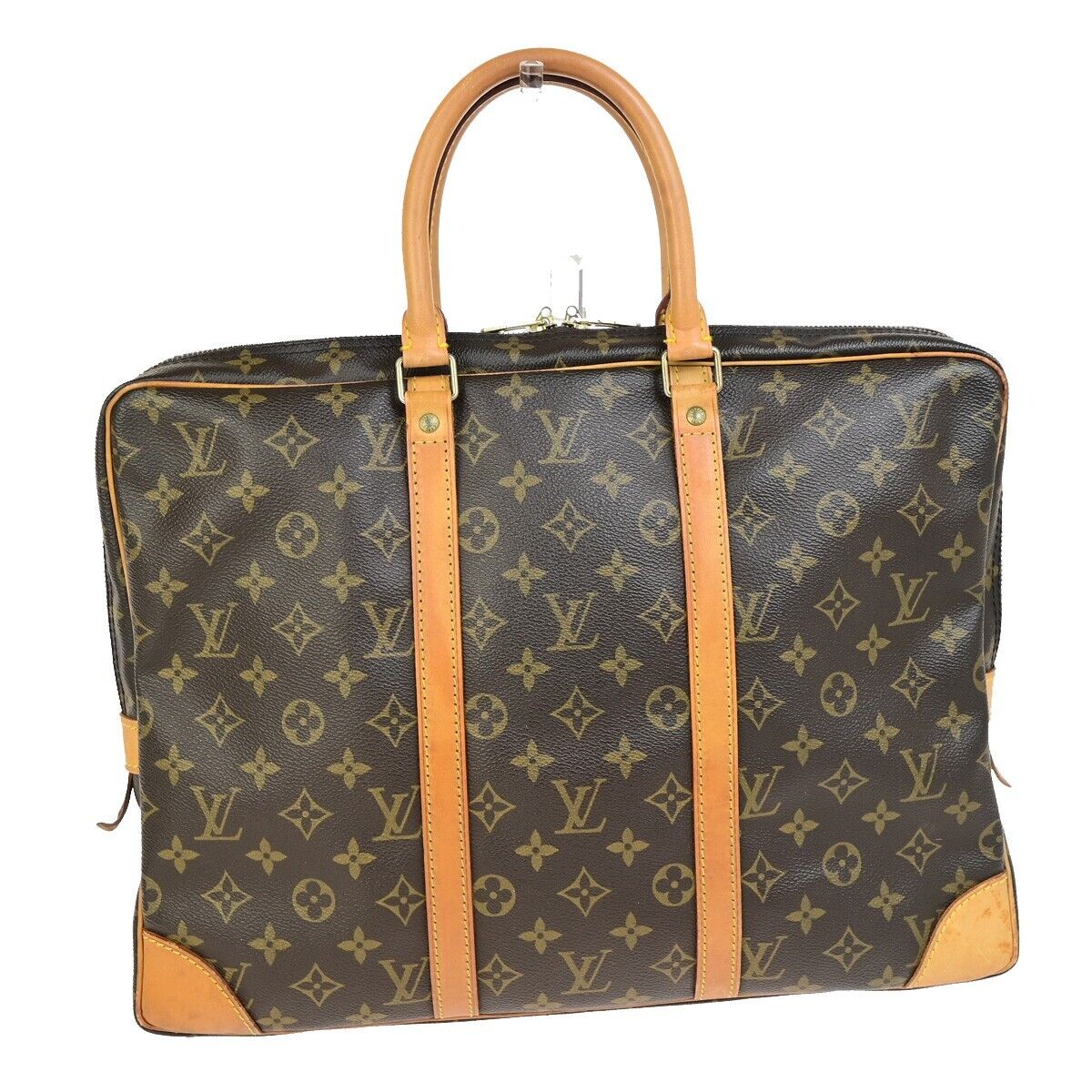 LOUIS VUITTON Porte Documents Voyage Briefcase Hand Bag Monogram M53361 36FB315