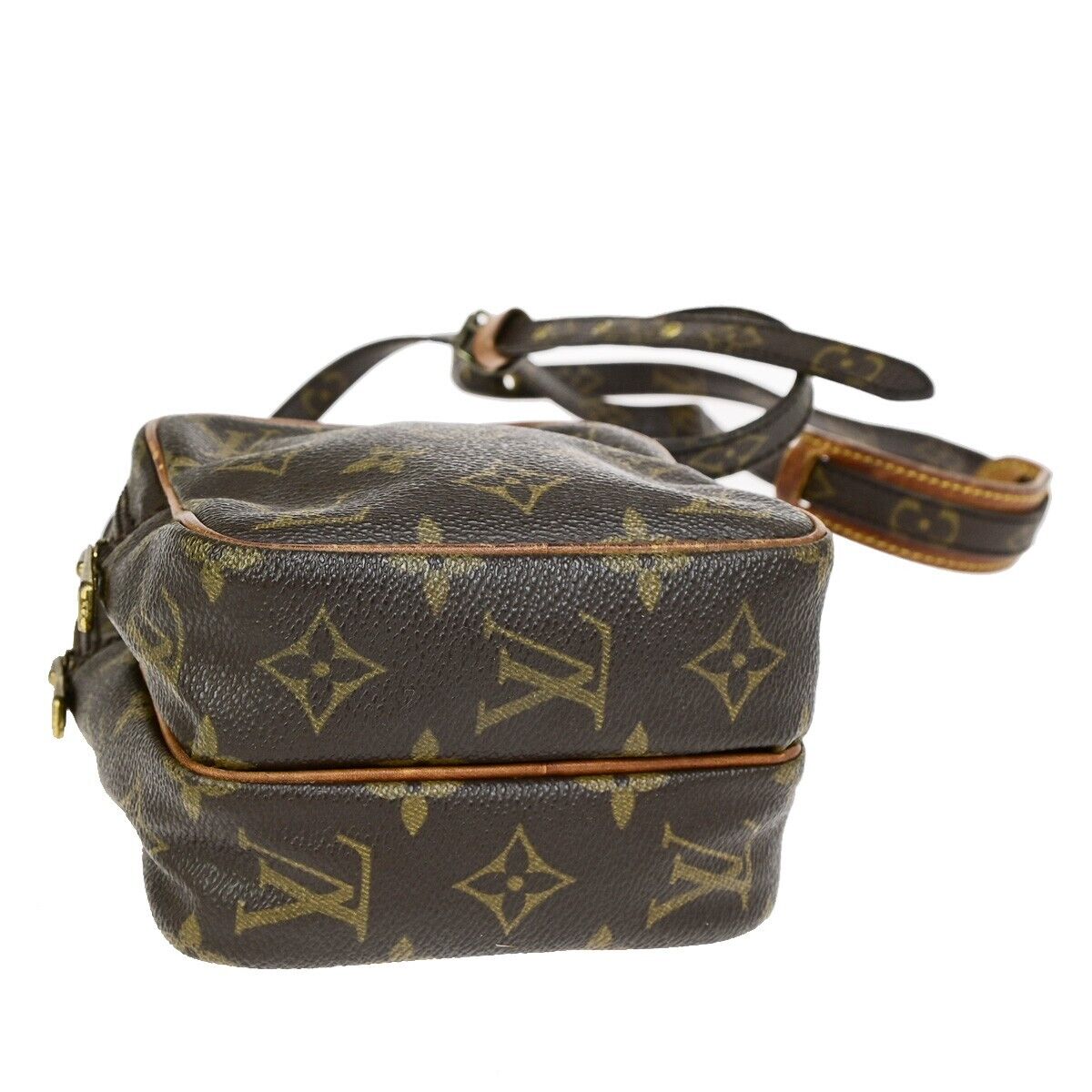 LOUIS VUITTON Mini Amazon Shoulder Bag Monogram Leather Brown M45238 63FB209