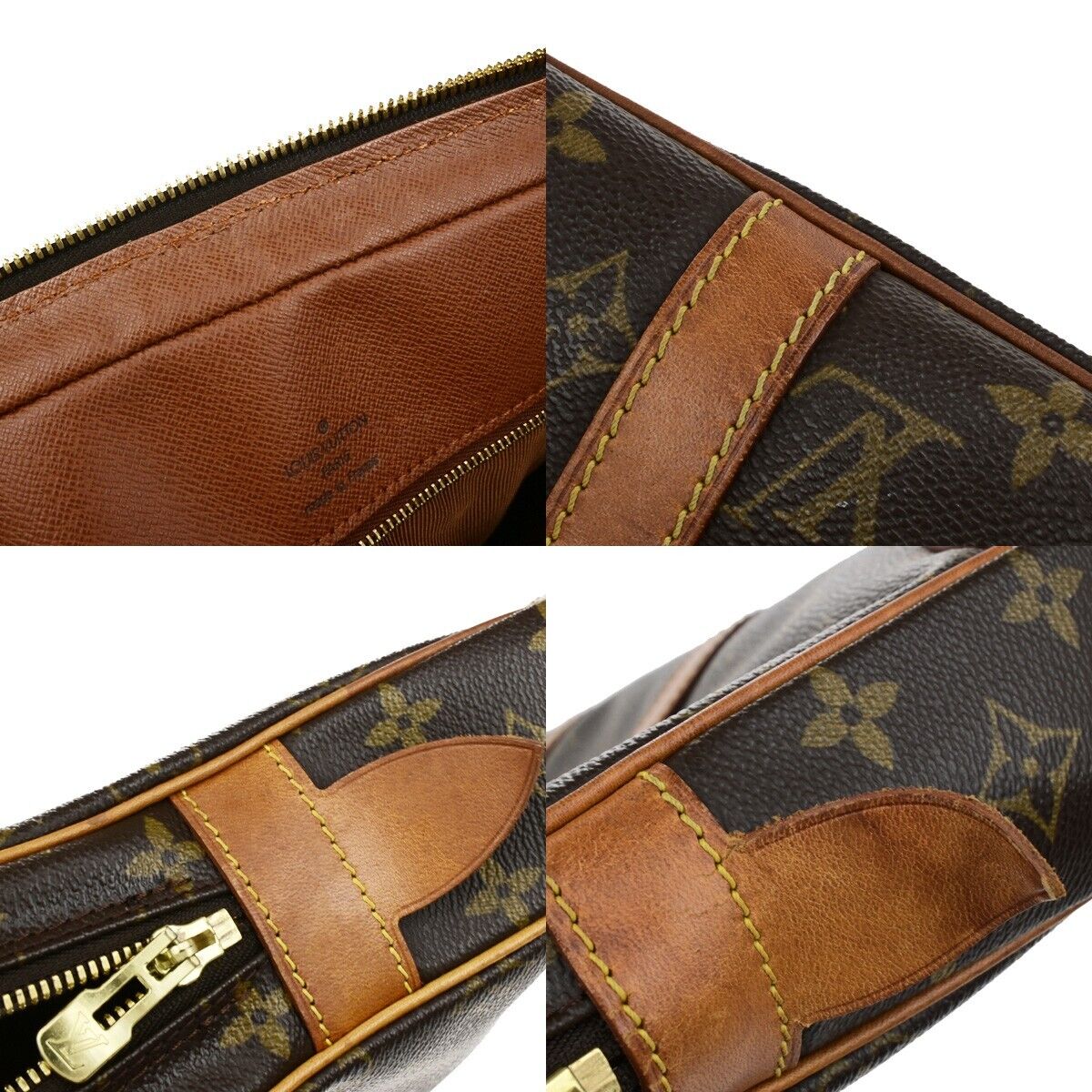 LOUIS VUITTON Porte Documents Voyage Briefcase Hand Bag Monogram M53361 34ED942