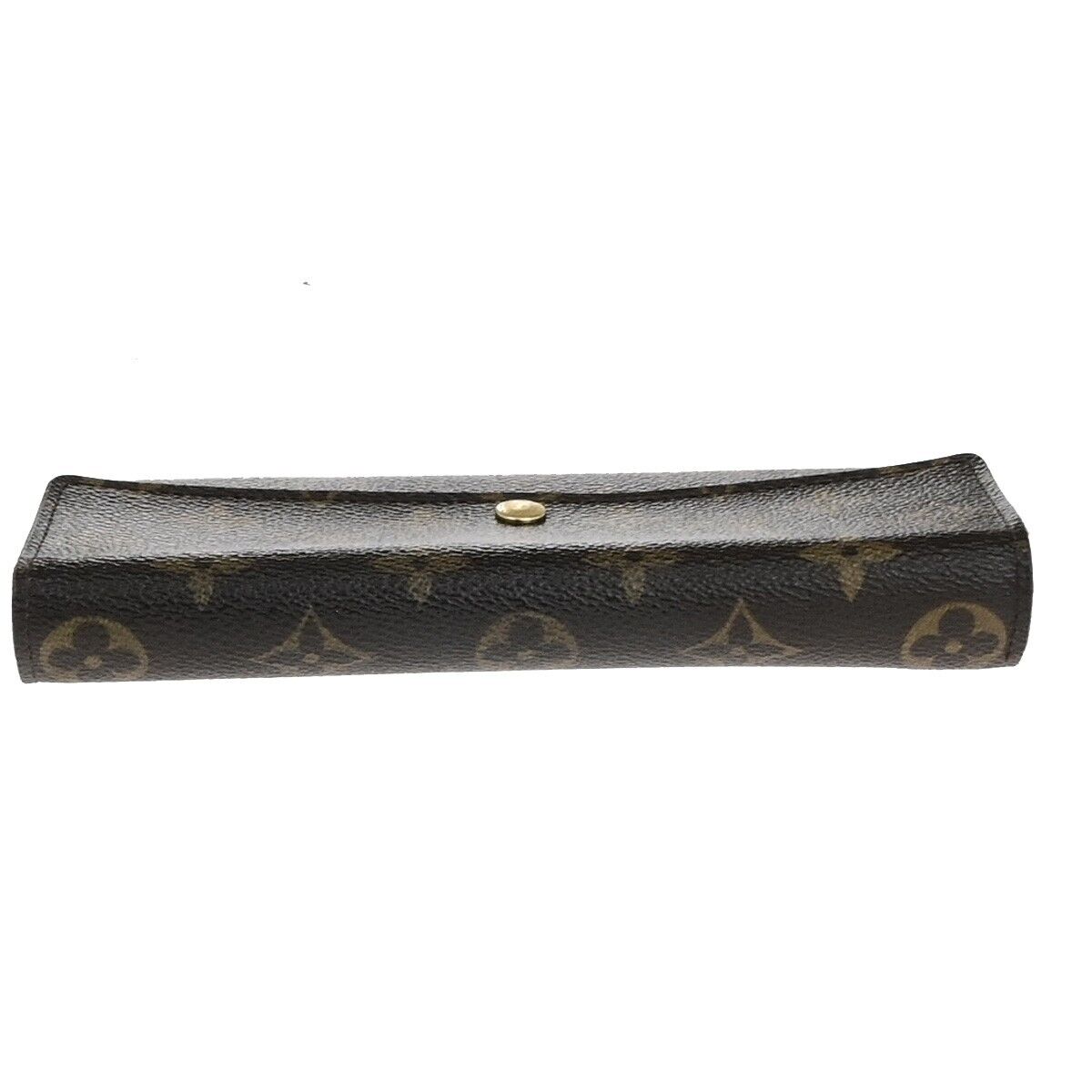 LOUIS VUITTON Logo Portefeuille Sarah Long Wallet Monogram Brown M61734 01ED338
