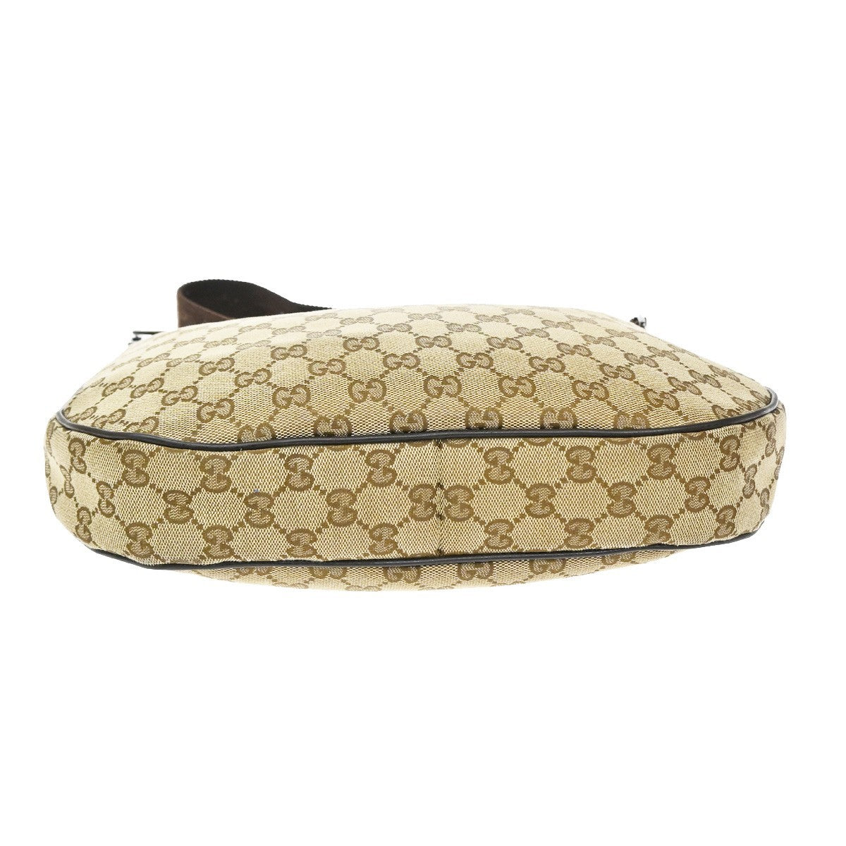 GUCCI Logo GG Pattern Crossbody Shoulder Bag Canavs Leather BN SHW Italy 70YJ143
