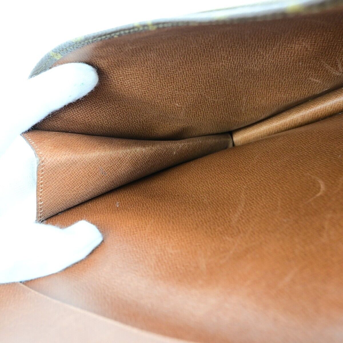 LOUIS VUITTON Pochette Rabat 23 Clutch Hand Bag Monogram Leather M51931 69FB422