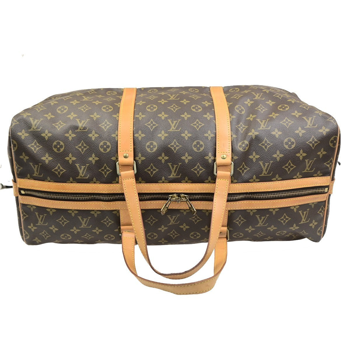 LOUIS VUITTON Sac Souple 55 Travel Hand Bag Monogram Leather BN M41622 72YJ231