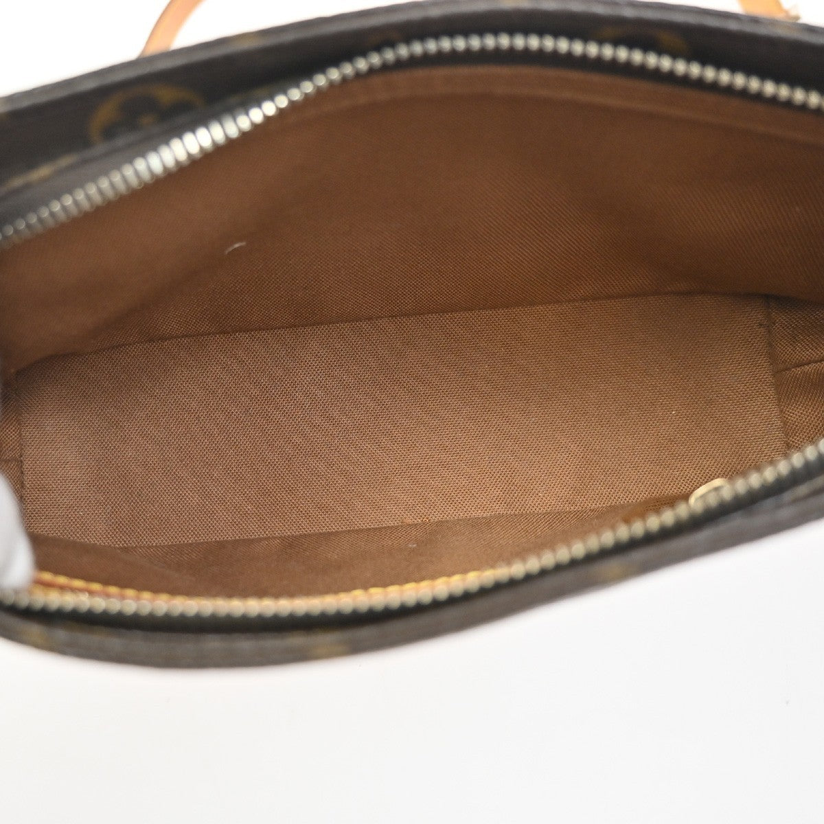 LOUIS VUITTON Logo Trotteur Shoulder Bag Monogram Leather Brown M51240 72YH917