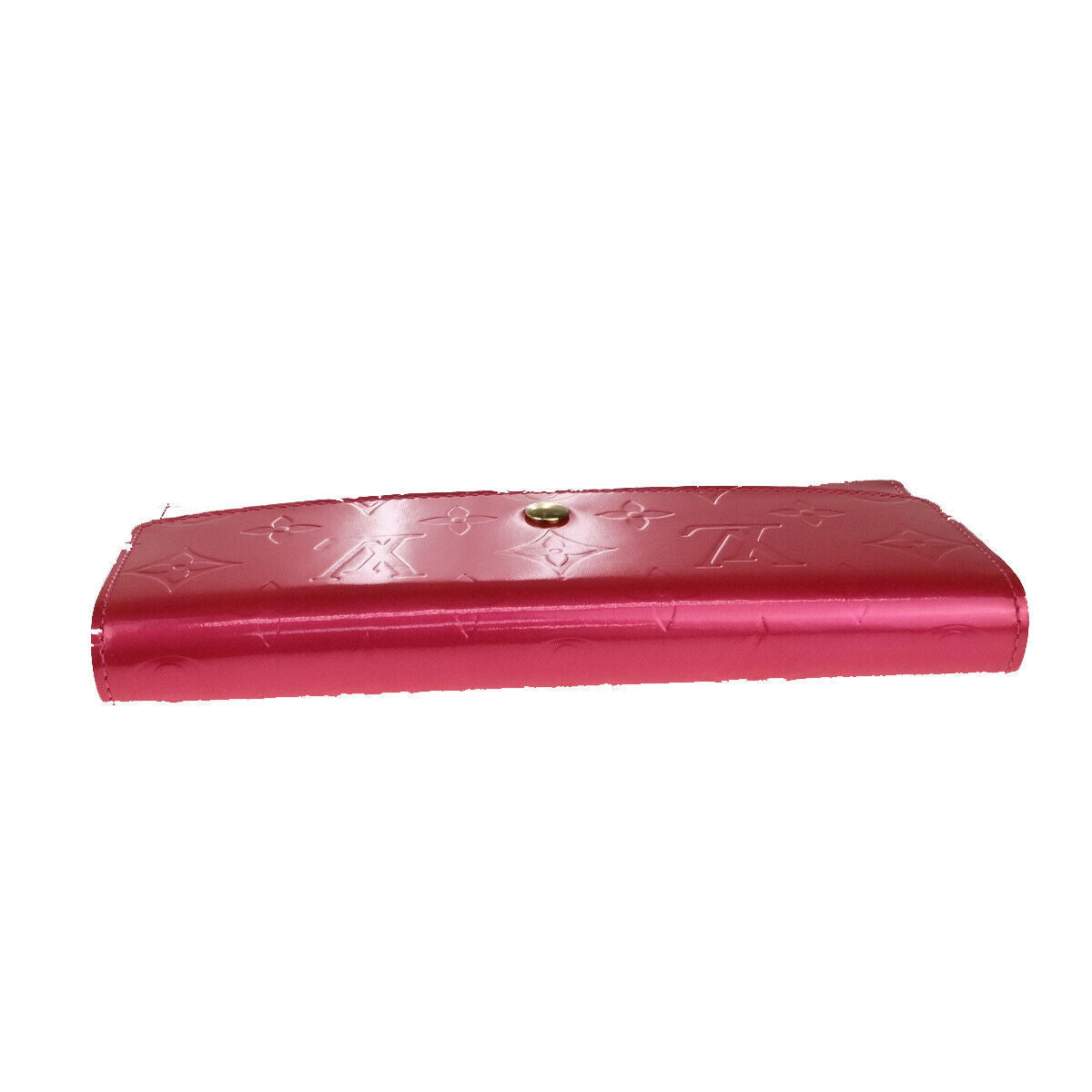 LOUIS VUITTON International Long Wallet Monogram Vernis Pink M91246 34YG764