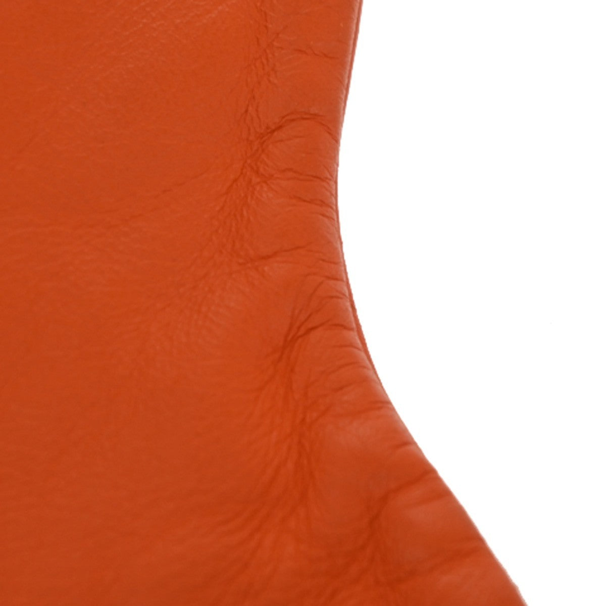 BOTTEGA VENETA Logo Intrecciato Shoulder Hand Bag Leather Orange Italy 95MA530
