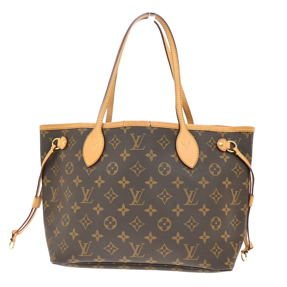 LOUIS VUITTON Neverfull PM Shoulder Tote Bag Monogram Leather BN M40155 50EF814