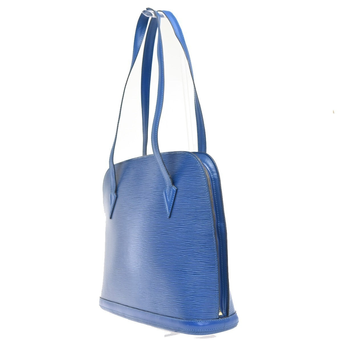 LOUIS VUITTON LV Lussac Shoulder Bag Epi Leather Blue France M52285 80MA281