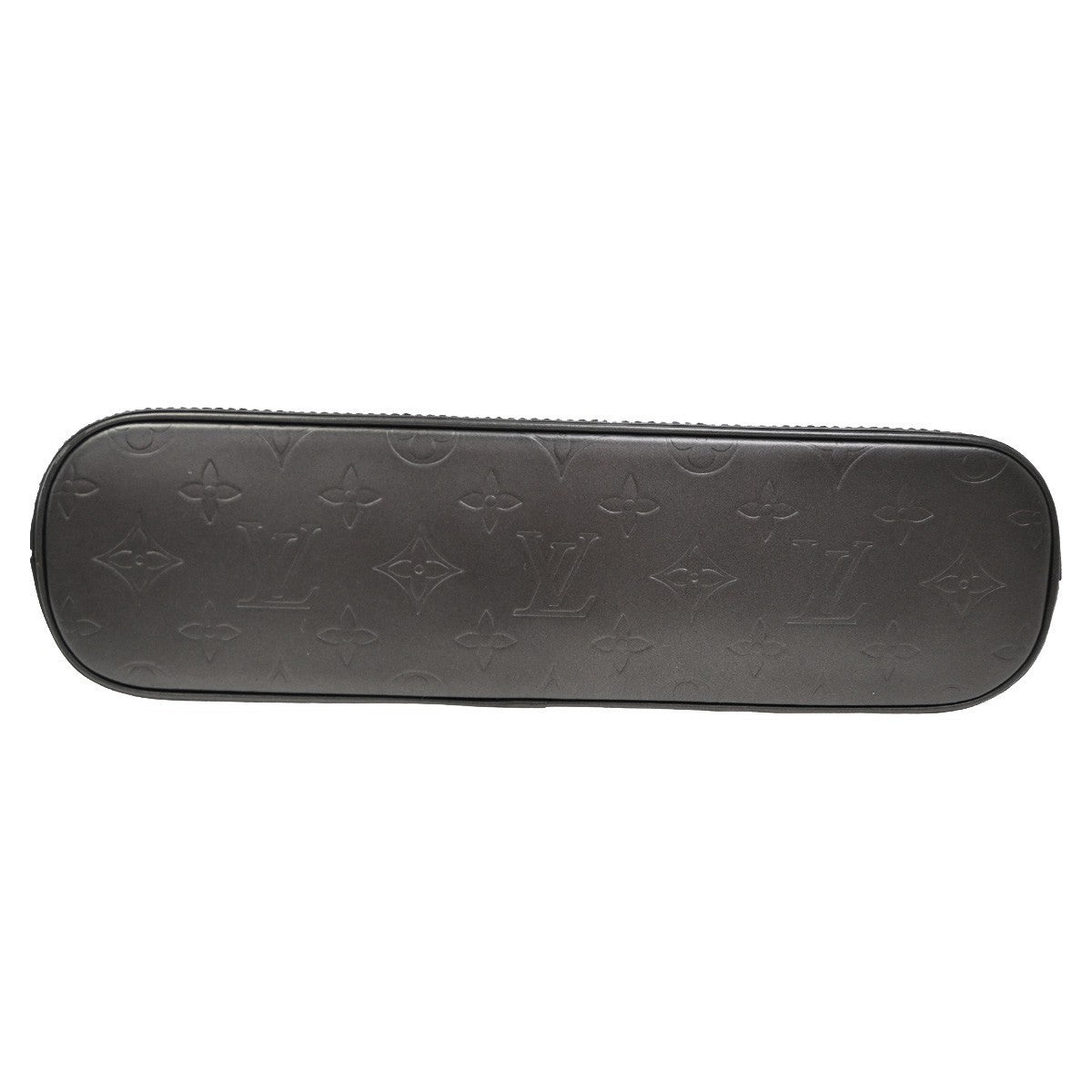 LOUIS VUITTON Alston Shoulder Bag Monogram Mat Leather Noir M55122 98TA397