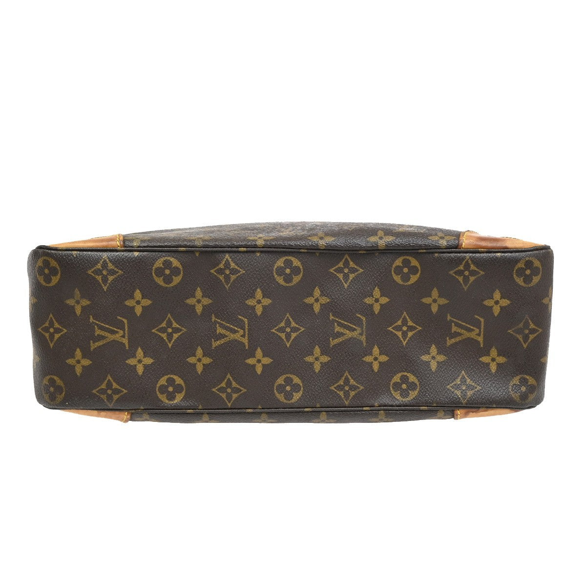 LOUIS VUITTON Boulogne 35 Shoulder Bag Monogram Leather Brown M51260 82DA109