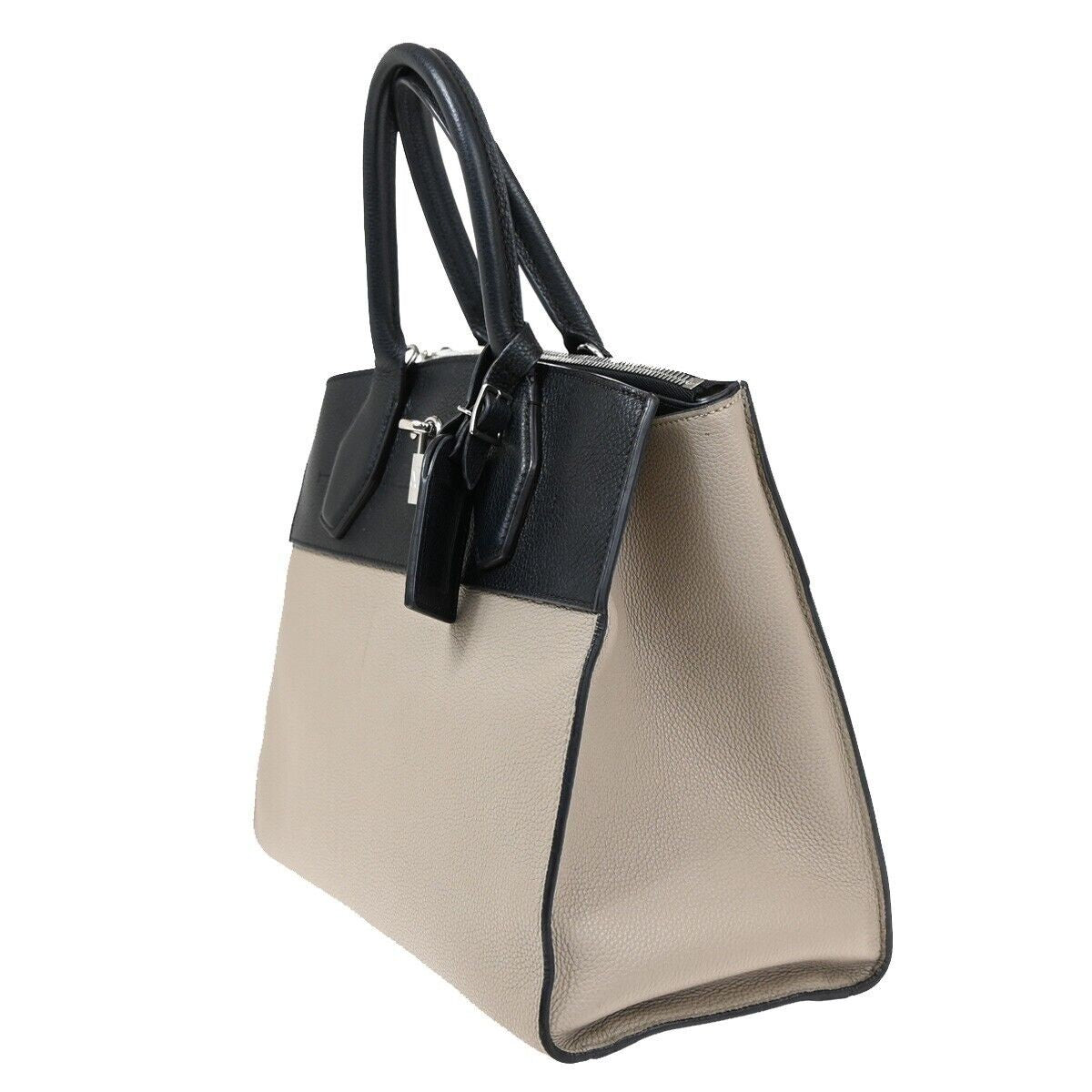LOUIS VUITTON City Steamer MM 2Way Hand Bag Taurillon Leather BE M54314 636RJ781