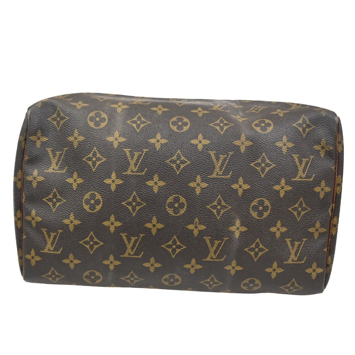 LOUIS VUITTON Speedy 30 Travel Hand Bag Monogram Leather Brown M41526 76CA659
