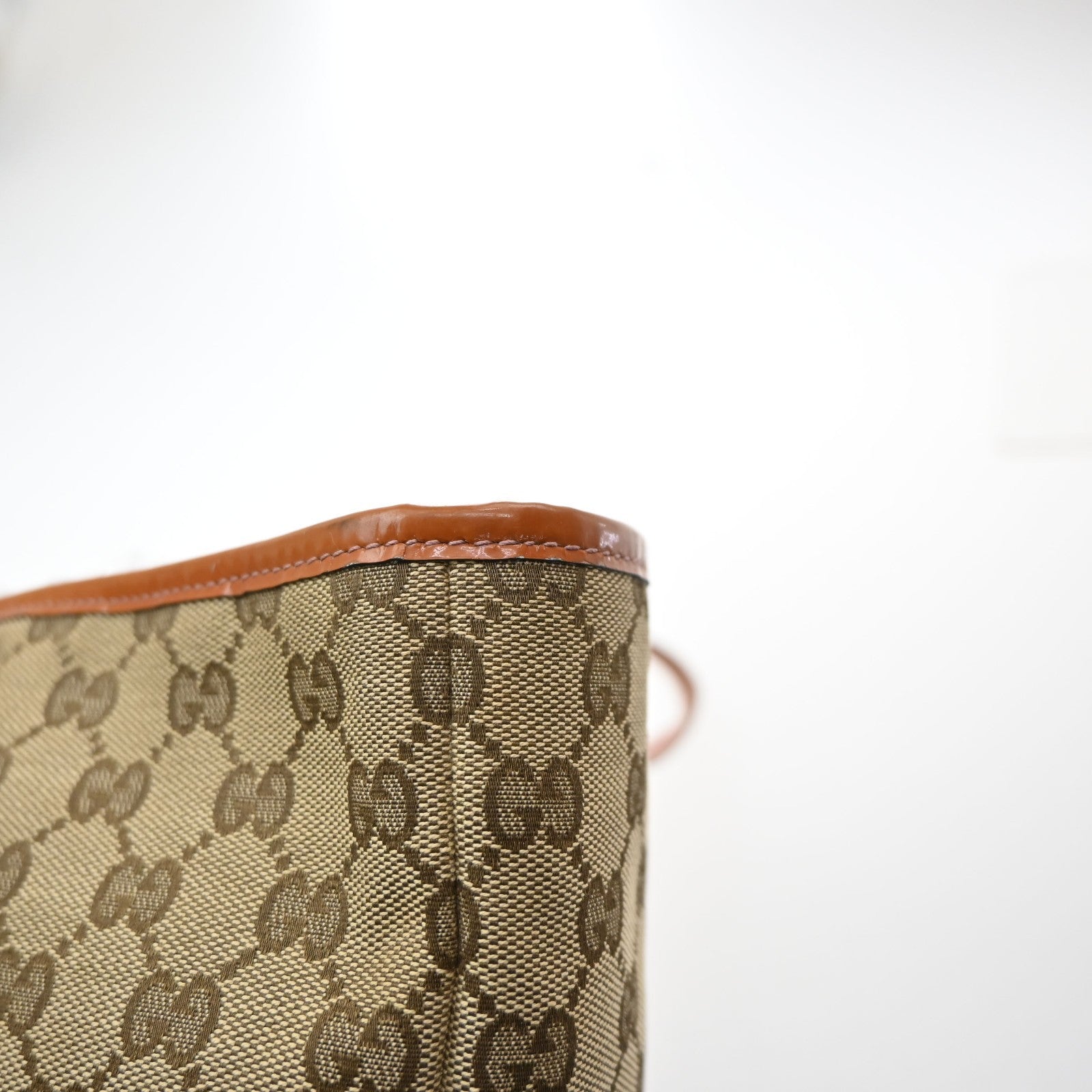 GUCCI GG Jolie Charms Shoulder Tote Bag Canvas Patent Leather BN Italy 04KD070