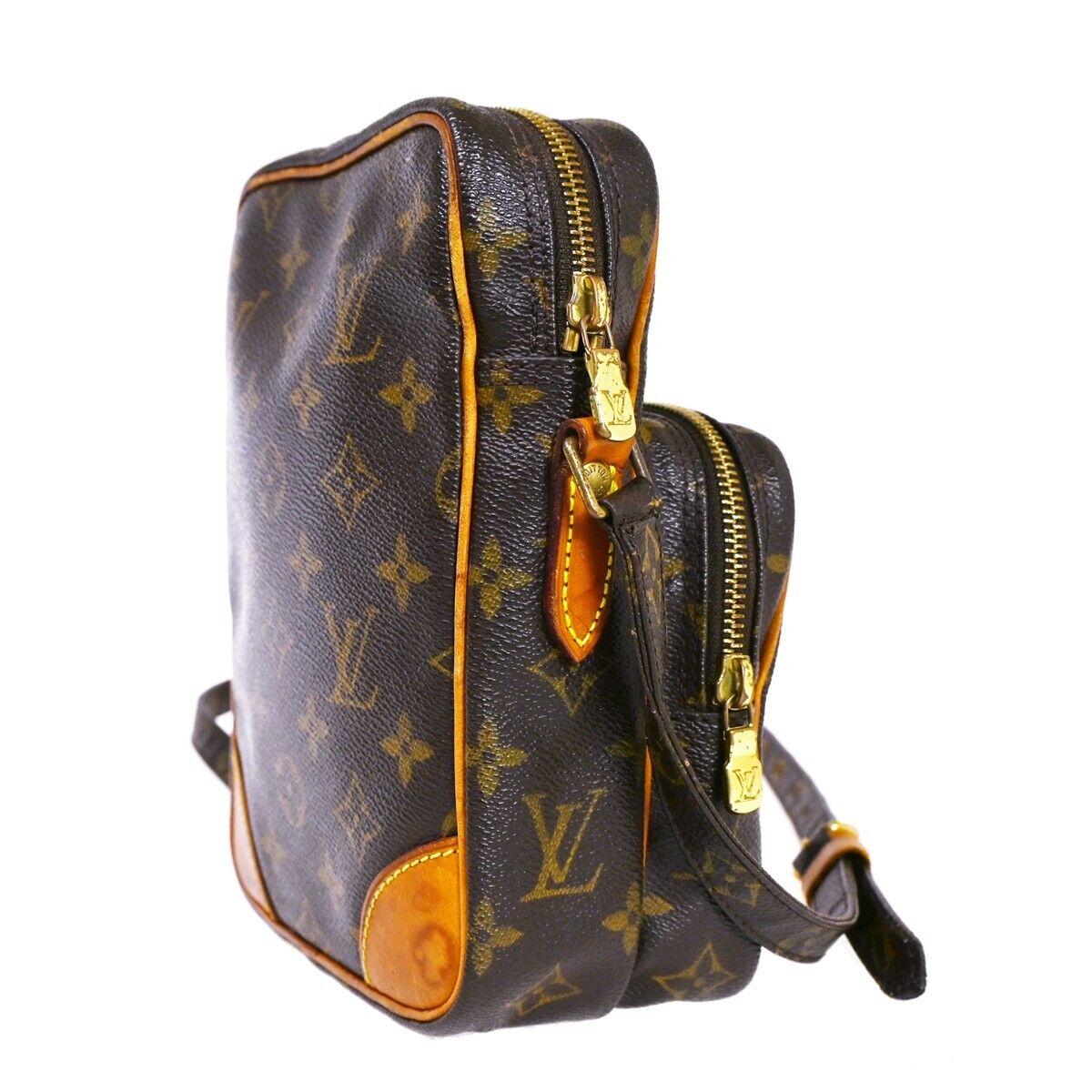 LOUIS VUITTON Amazon Crossbody Shoulder Bag Monogram Leather BN M45236 35HB085