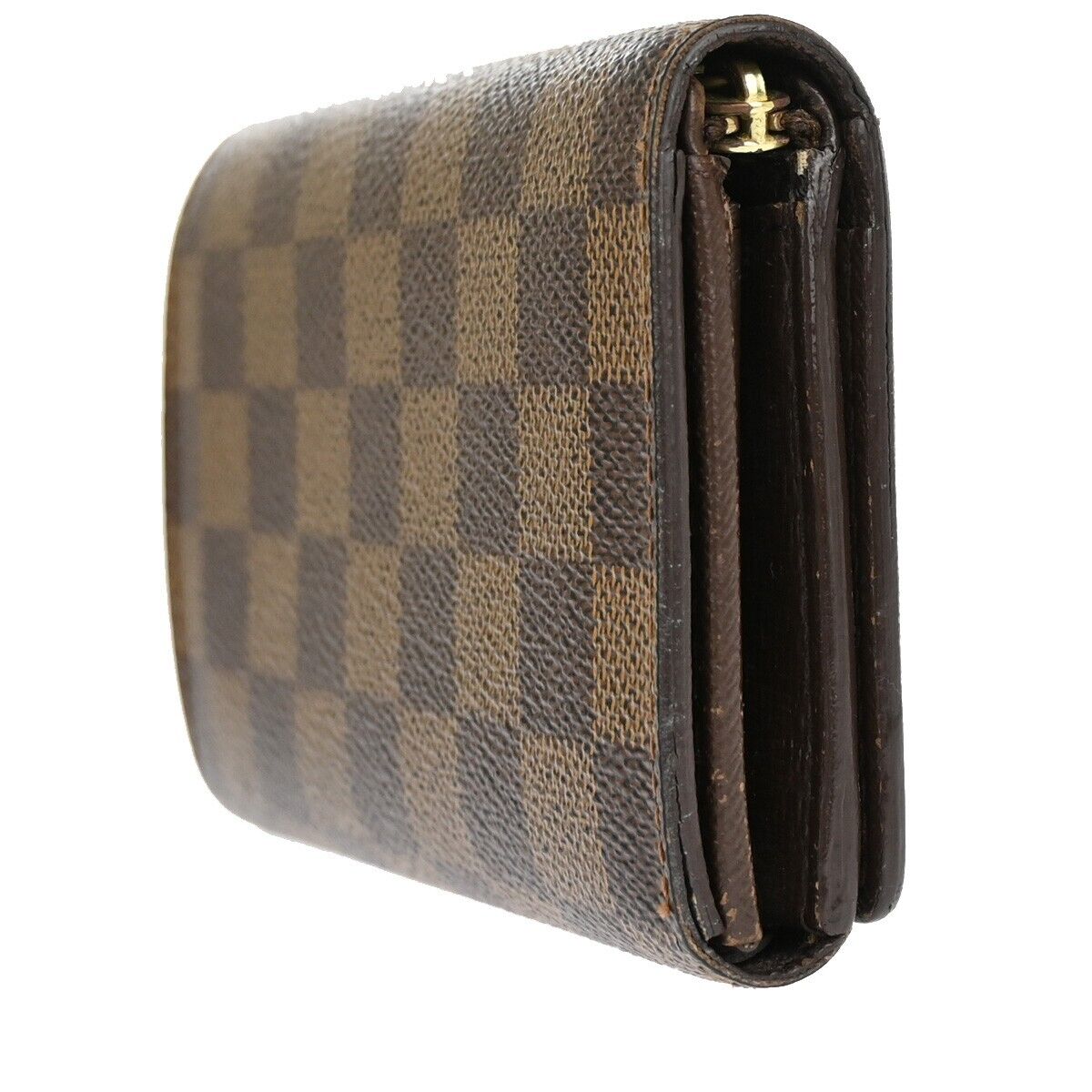 LOUIS VUITTON Porte Monnaie Billets Tresor Bifold Wallet Damier N61730 62FA263