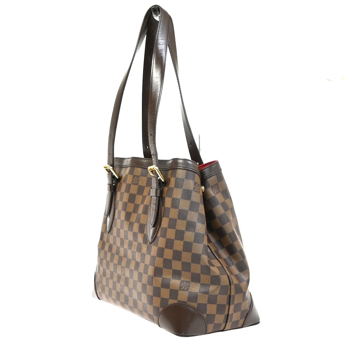 LOUIS VUITLOUIS VUITTON Hampstead MM Shoulder Bag Damer Leather N51204 11YH915