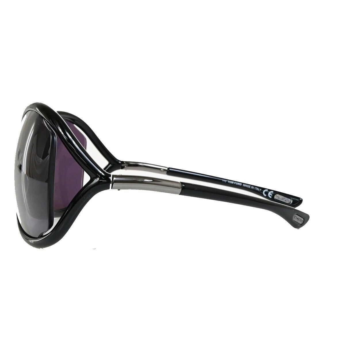 TOM FORD Sunglasses EyeWear Plastic Metal  Black TF9 Italy 07SJ334