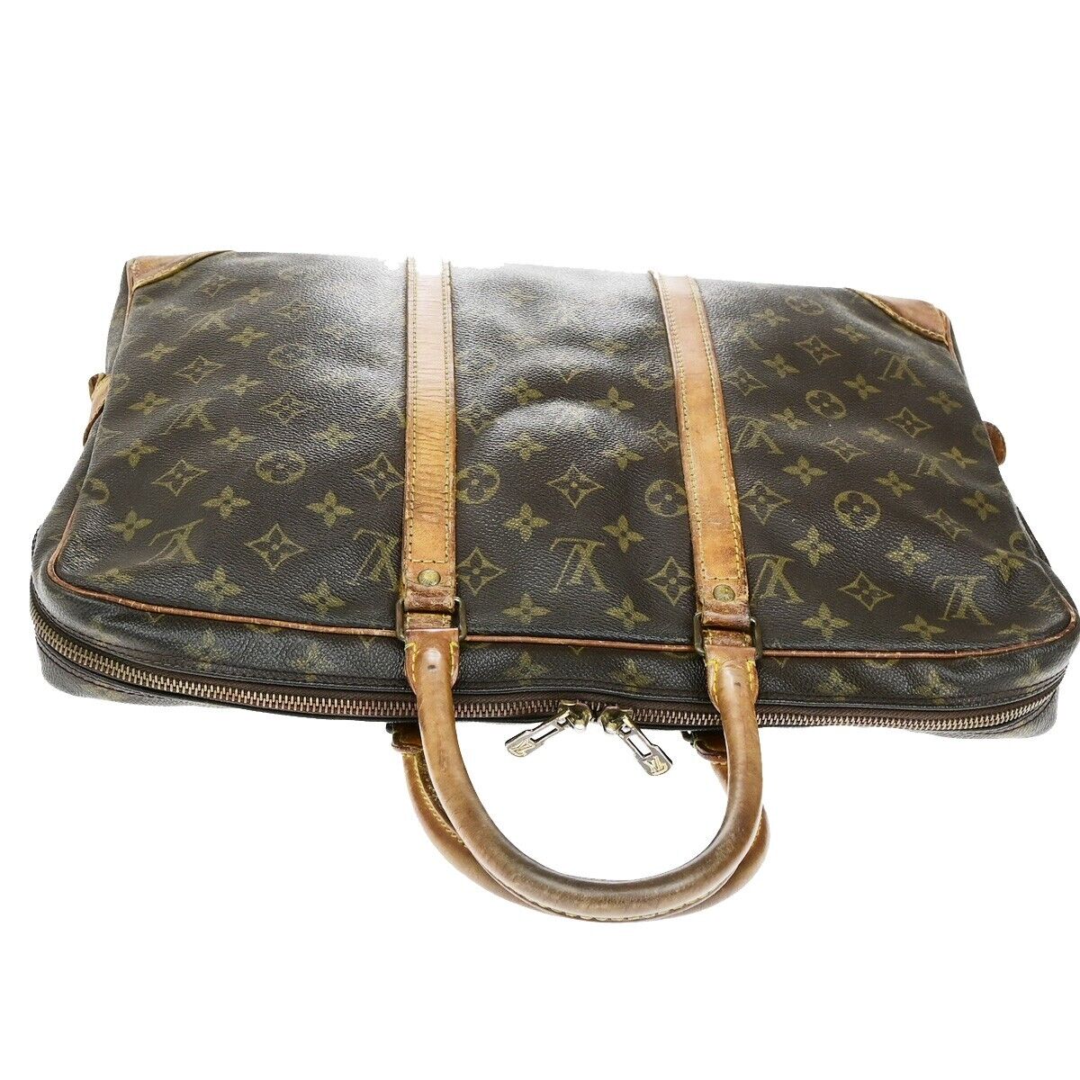 LOUIS VUITTON Porte Documents Voyage Briefcase Hand Bag Monogram M53361 04EE002