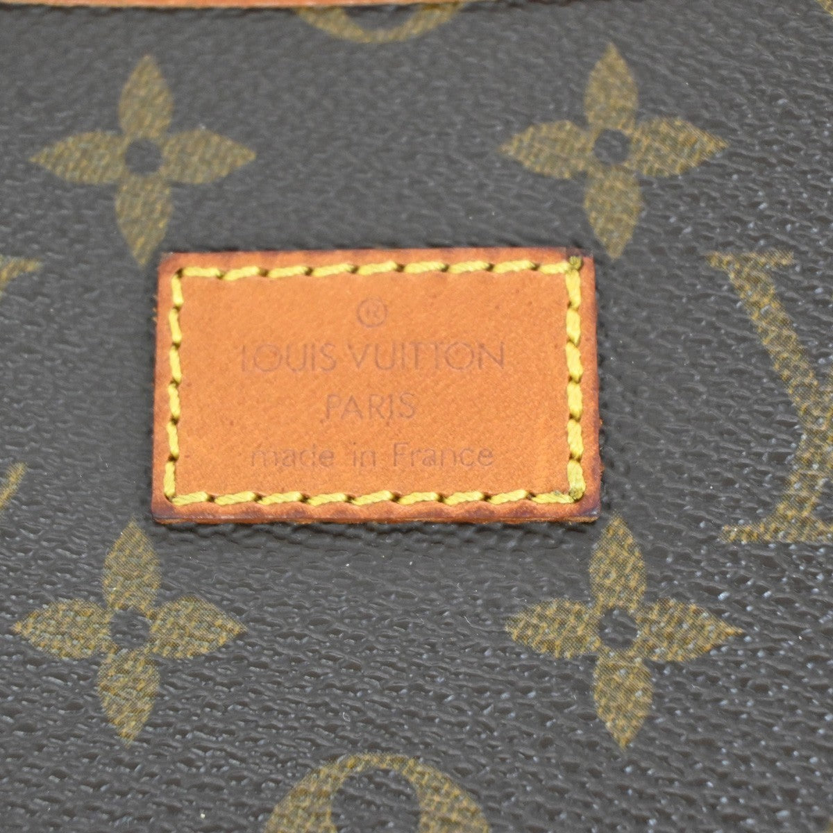 LOUIS VUITTON Saumur 35 Shoulder Bag Monogram Leather BN France M42254 74MA058