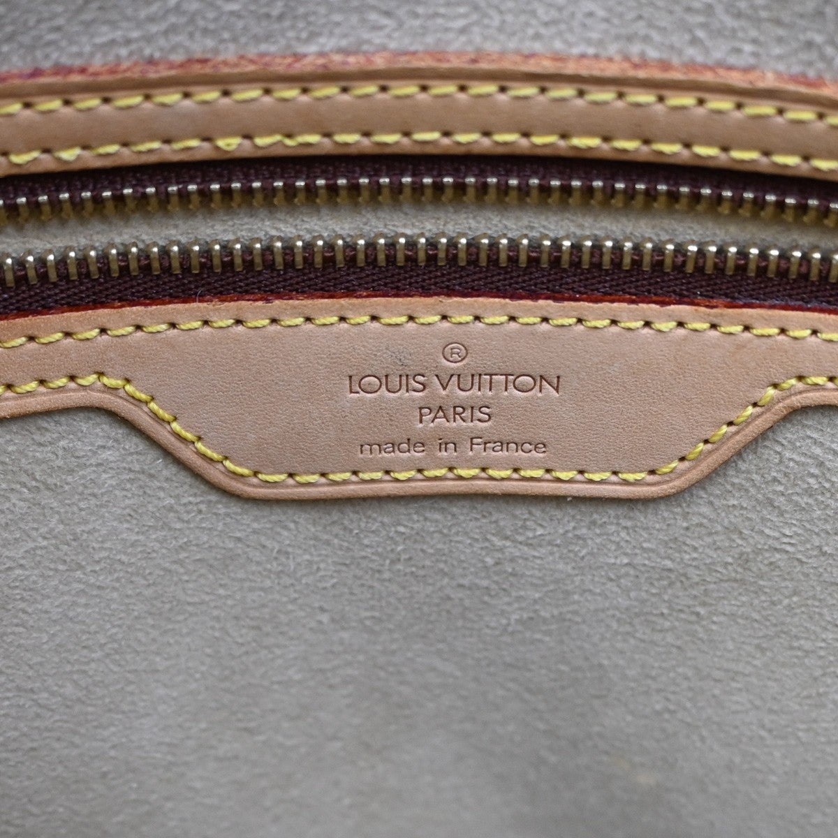 LOUIS VUITTON BABYLONE Shoulder Bag Monogram Leather Brown France M51102 16ZA066