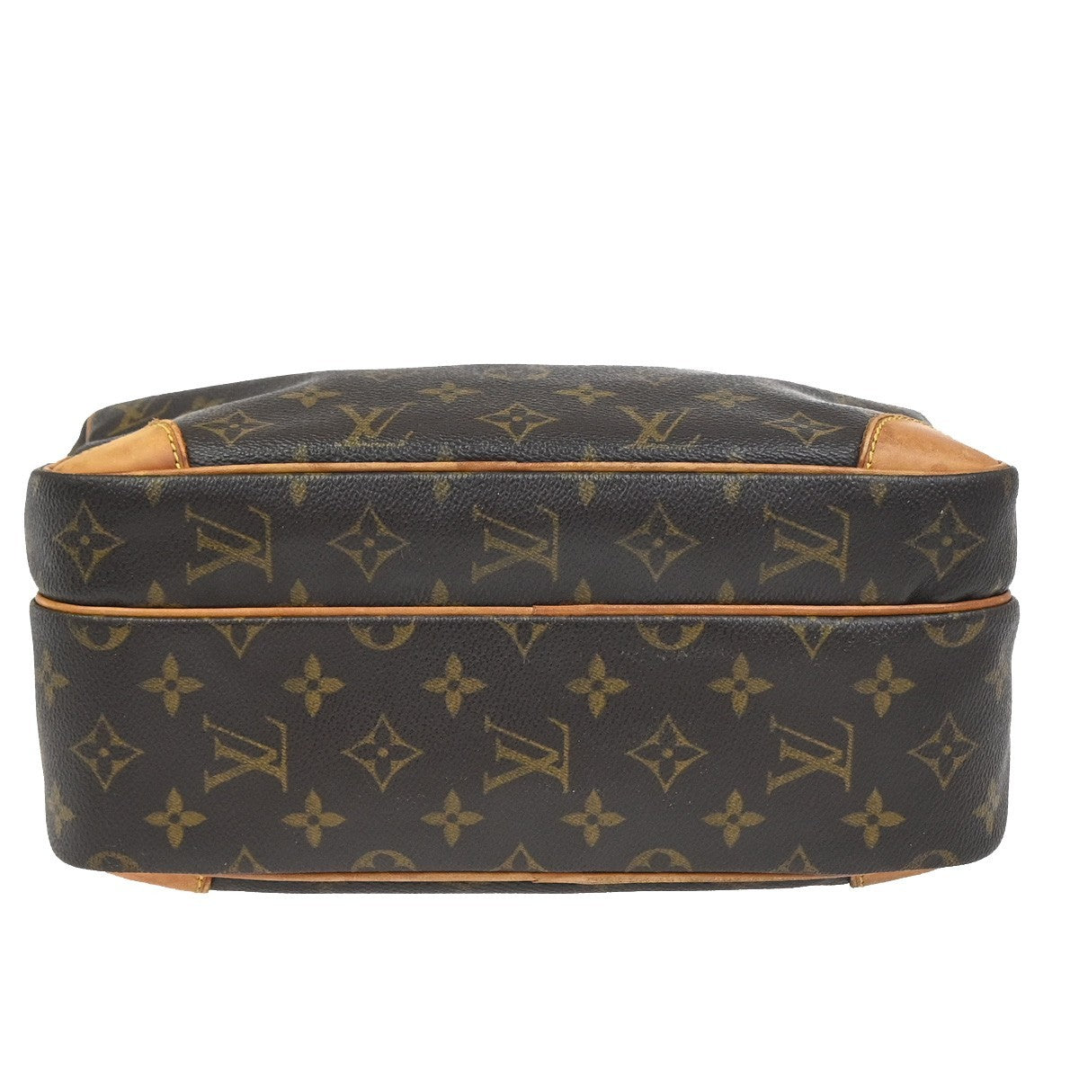 LOUIS VUITTON Nile Crossbody Shoulder Bag Monogram Leather Brown M45244 81ZA337