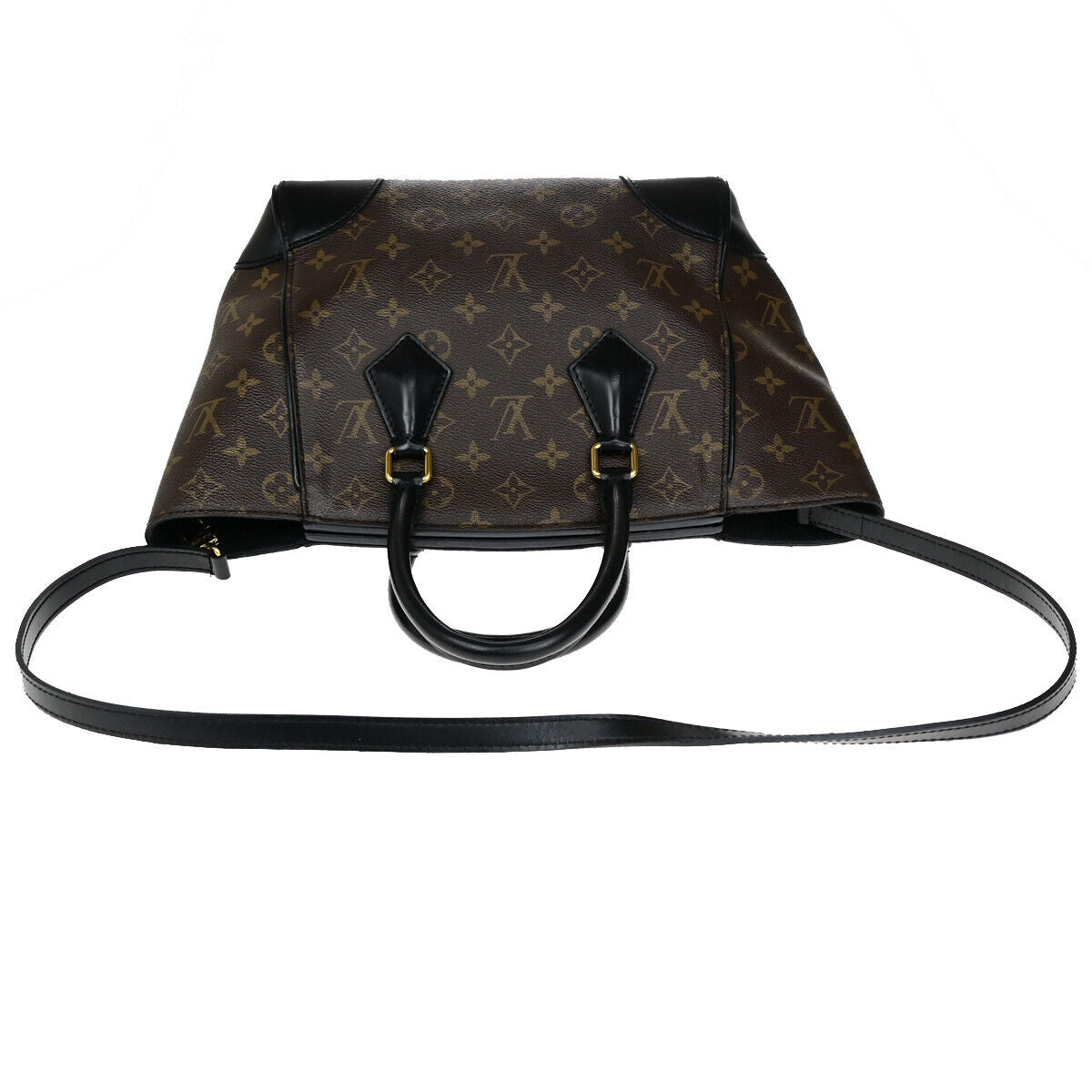 LOUIS VUITTON Phoenix PM 2Way Hand Bag Monogram Leather Brown BK M41538 601YG804