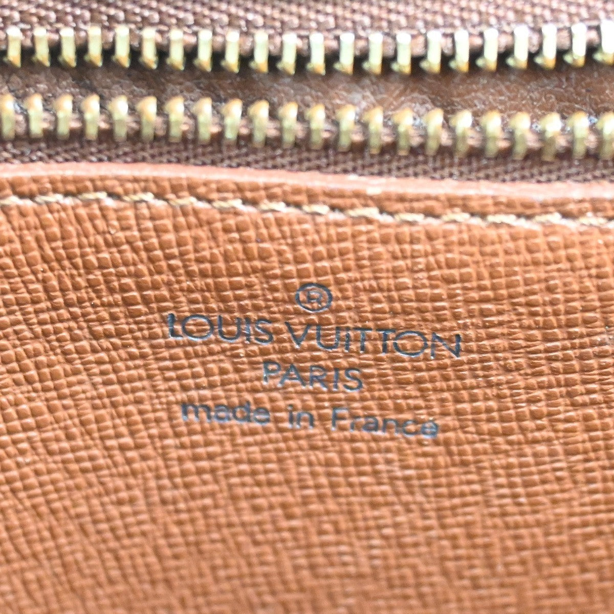 LOUIS VUITTON Saint Cloud GM Shoulder Bag Monogram Leather Brown M51242 80CA689