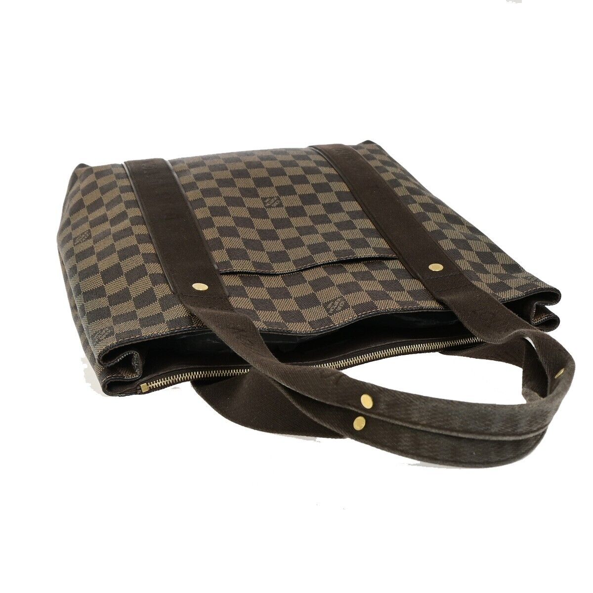 LOUIS VUITTON Cabas Beaubourg Shoulder Bag Damier Ebene Leather N52006 97FB180
