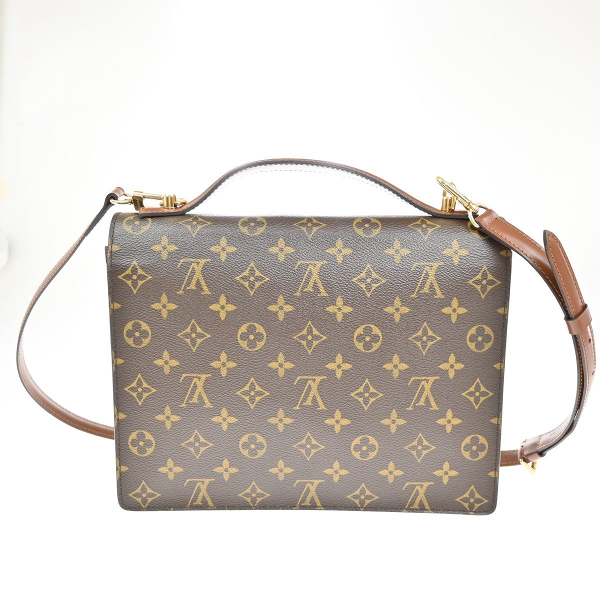 LOUIS VUITTON Monceau 28 2Way Shoulder Hand Bag Monogram Leather M51185 18AA072