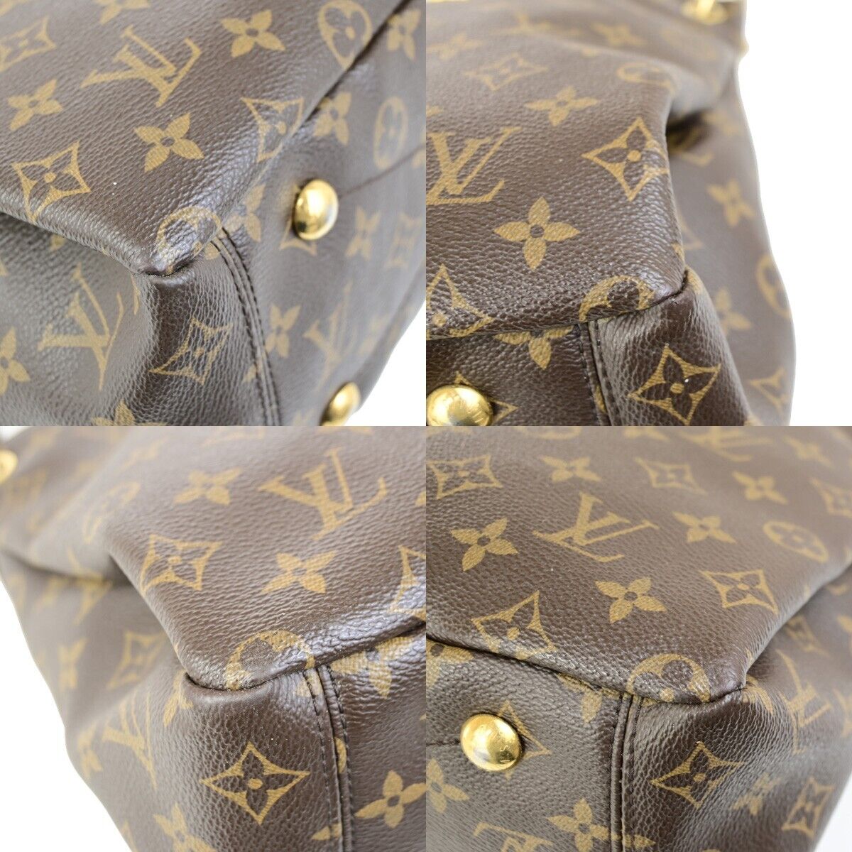 LOUIS VUITTON Pallas 2Way Shoulder Hand Bag Monogram Leather SN M40929 25FB259