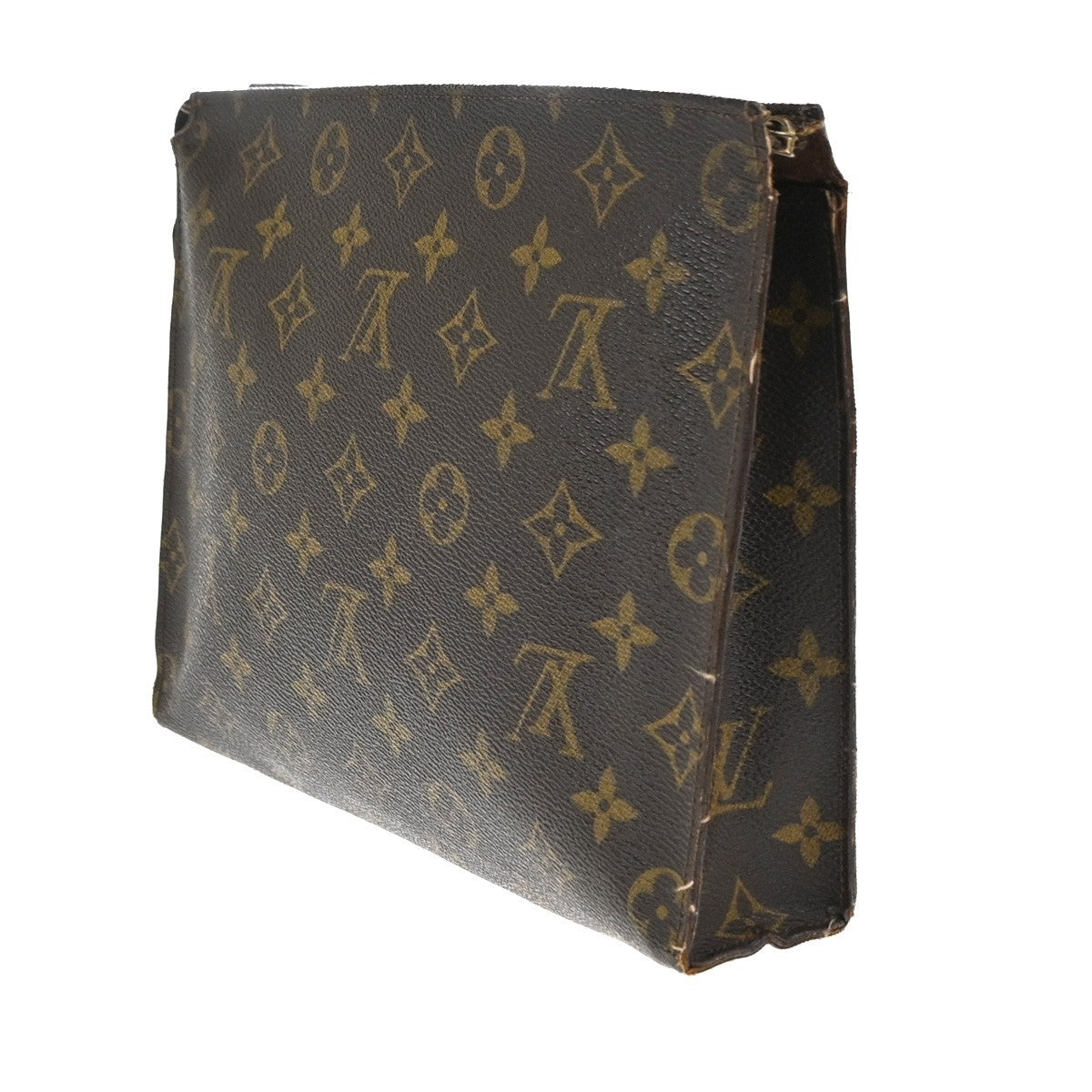 LOUIS VUITTON Poche Toilette 26 Clutch Hand Bag Monogram Leather M47542 02KP579