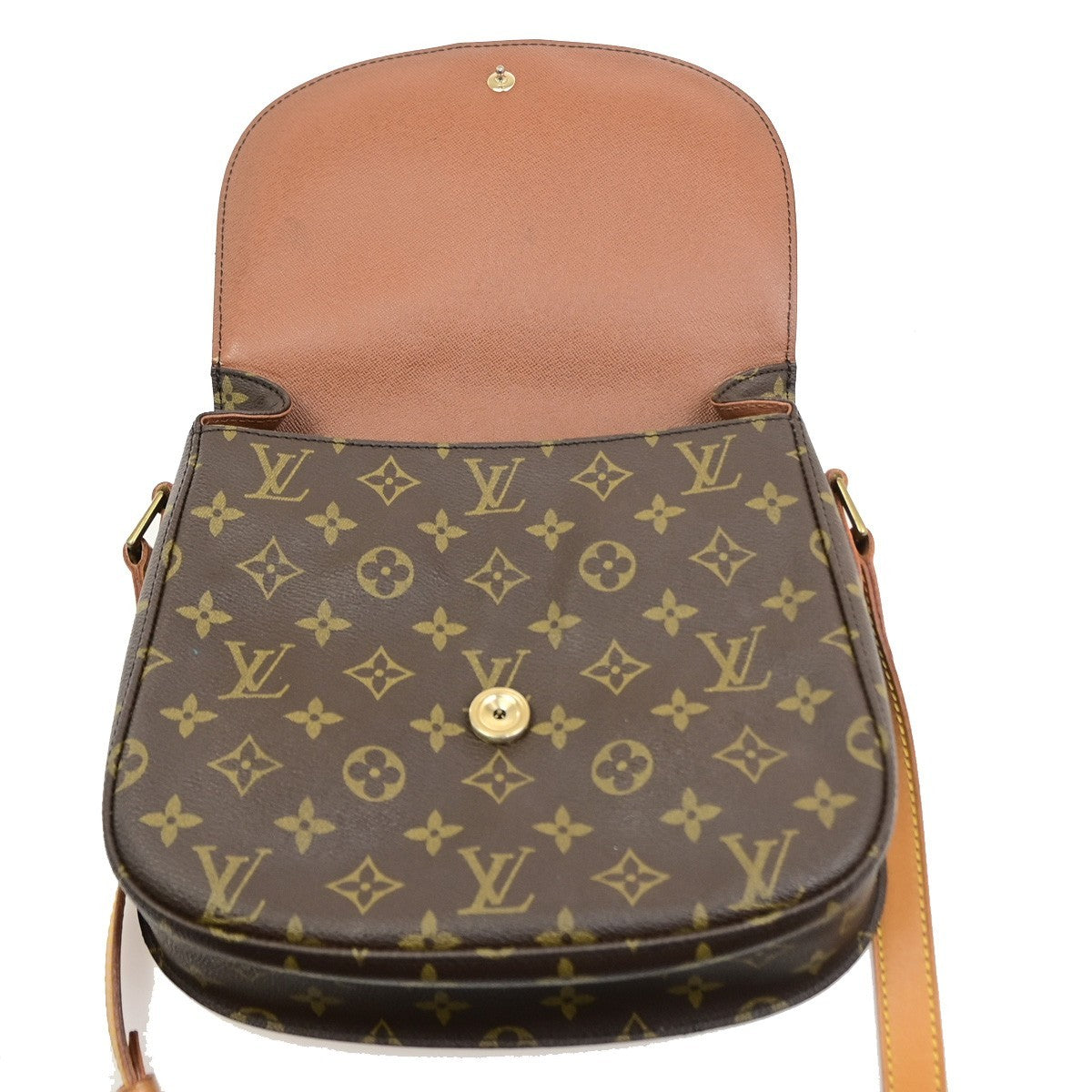 LOUIS VUITTON Saint Cloud GM Shoulder Bag Monogram Leather BN USA M51242 34YJ233