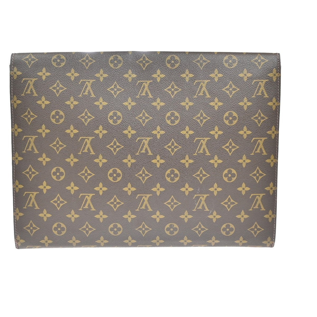 LOUIS VUITTON Poche Ministre Clutch Hand Bag Monogram Leather BN M53445 04MA468